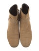 Philipp Plein Suede Moto Boots
