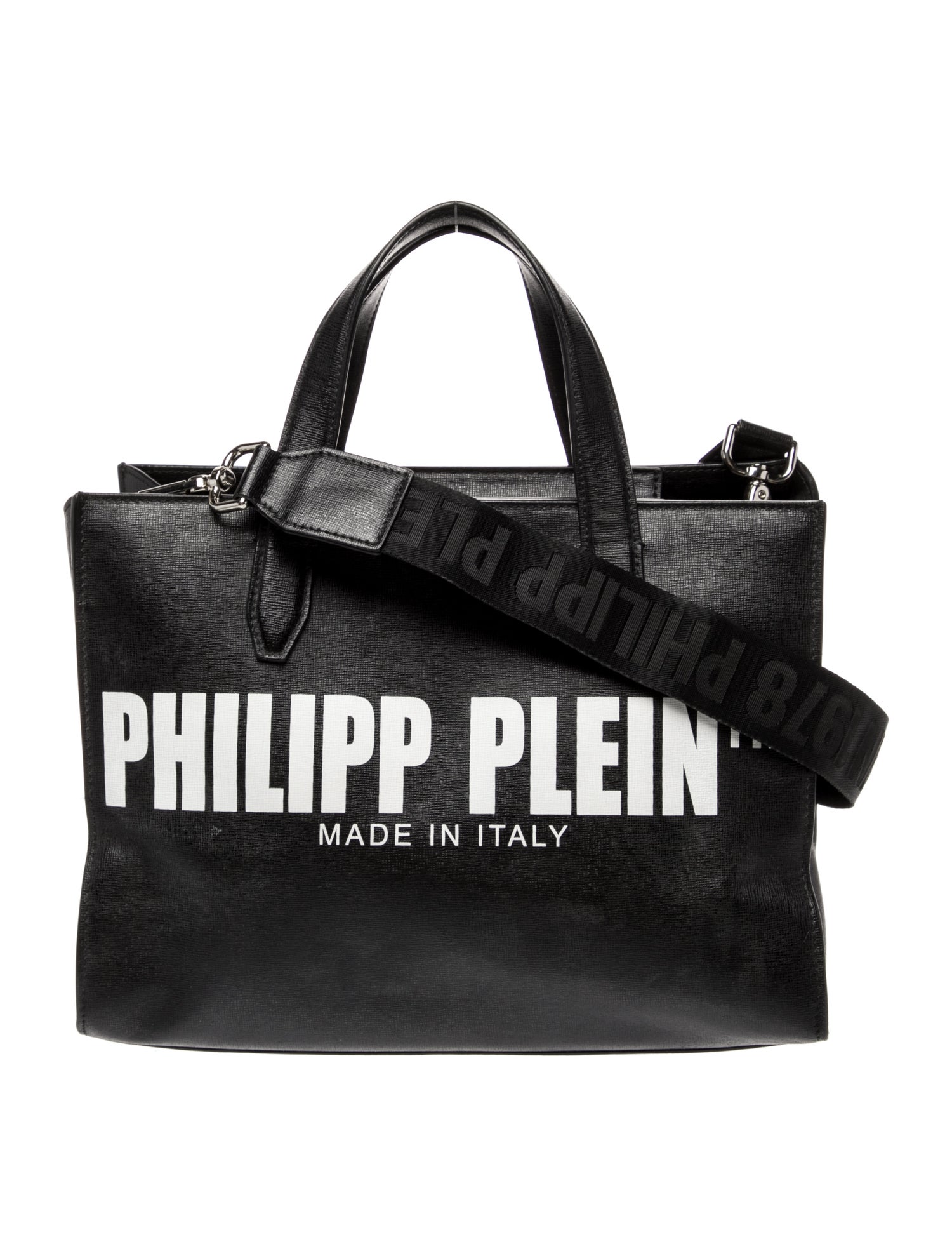 Philipp Plein Saffiano Leather Tote