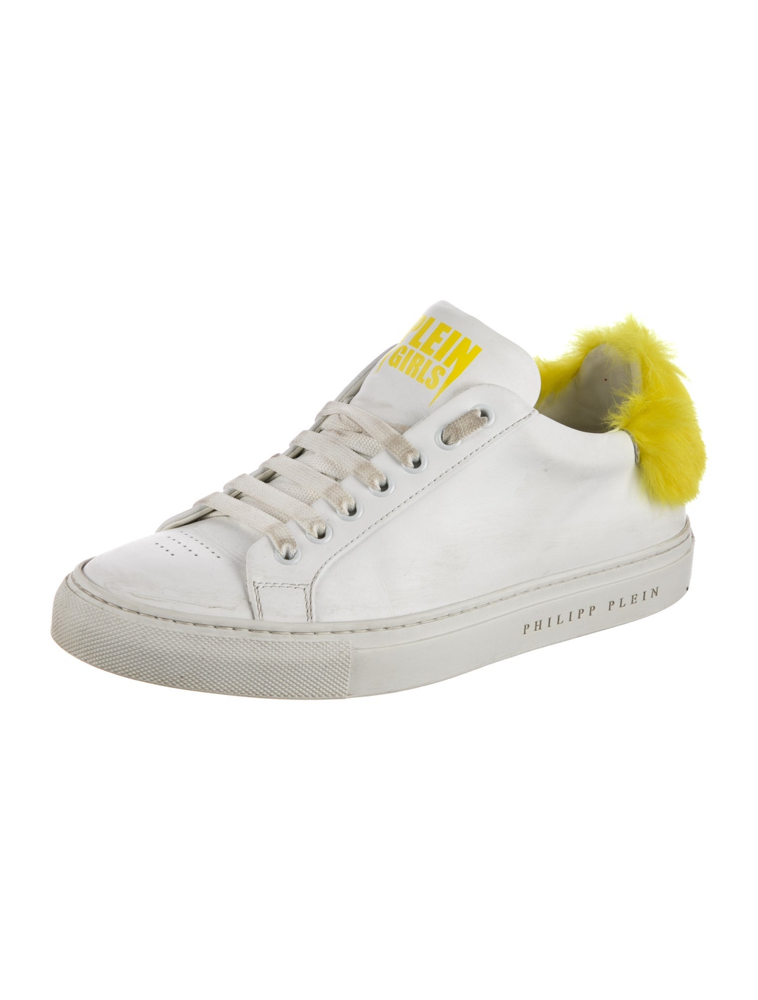Philipp Plein Leather Sneakers