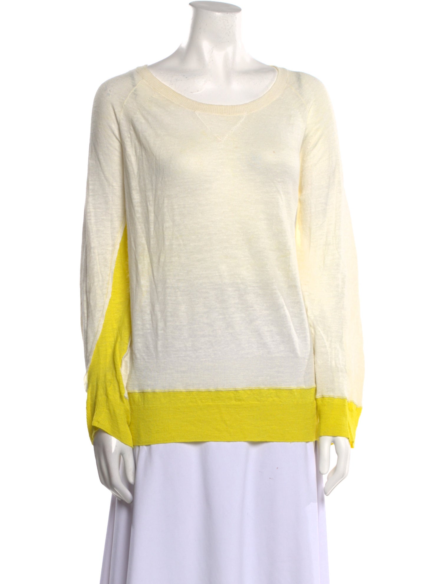 Philipp Plein Linen Scoop Neck Tunic