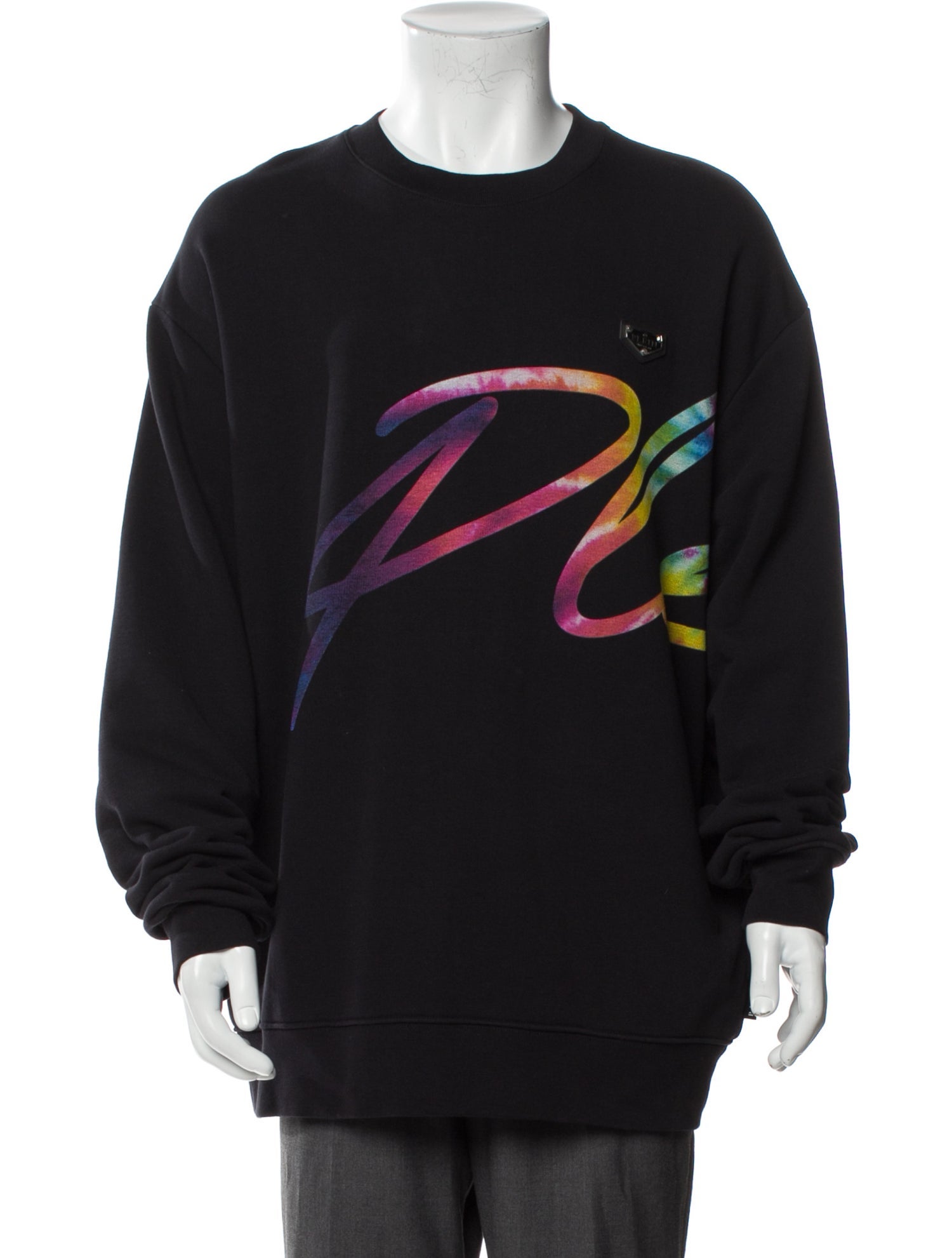 Philipp Plein Graphic Print Crew Neck Sweatshirt