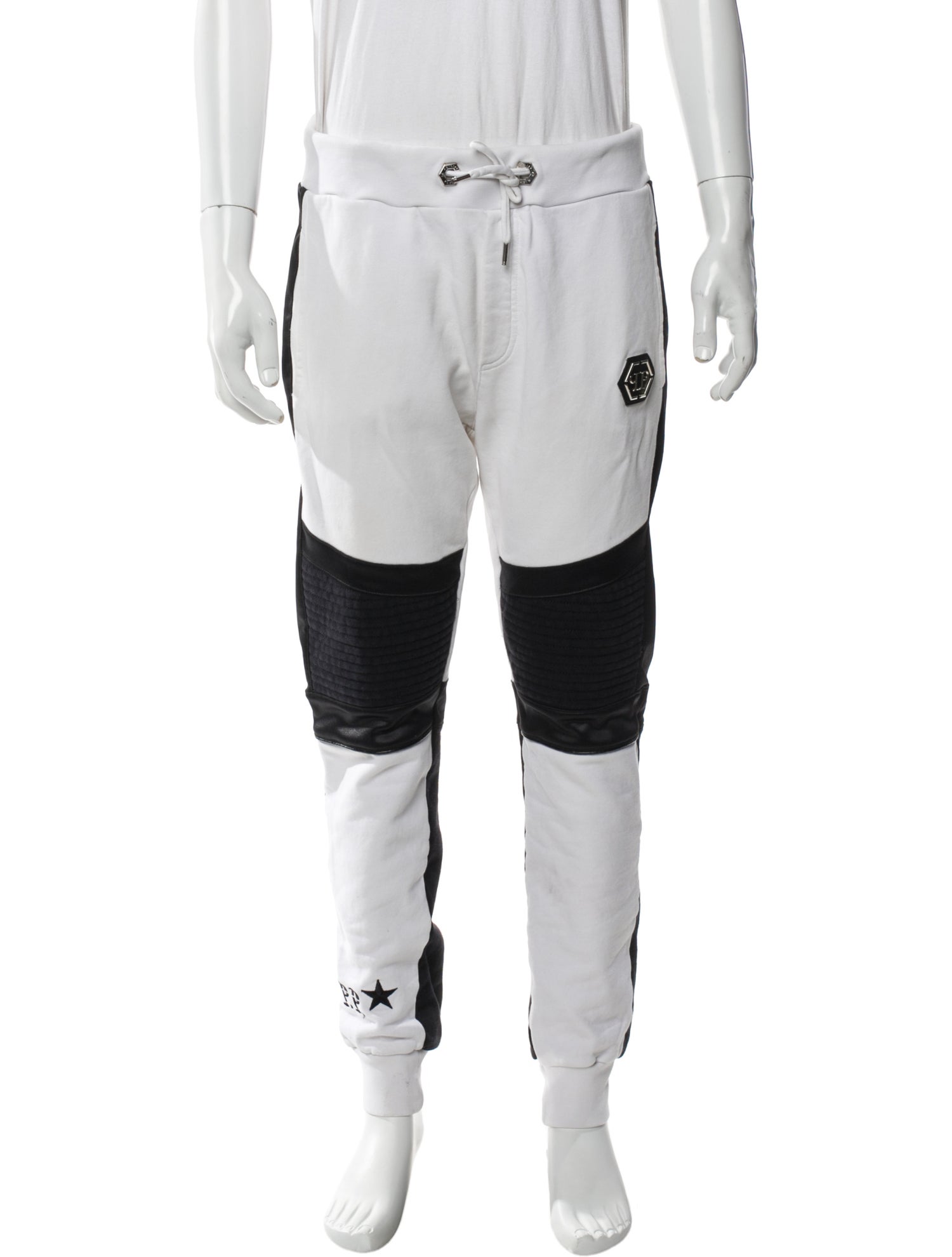 Philipp Plein Colorblock Pattern Joggers