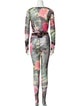 Philipp Plein Printed Mesh Accents Pant Set