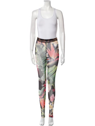 Philipp Plein Printed Mesh Accents Pant Set