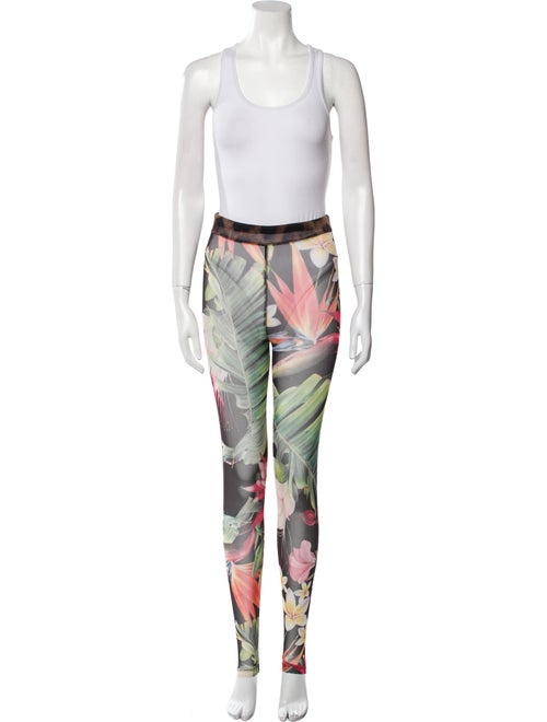 Philipp Plein Printed Mesh Accents Pant Set