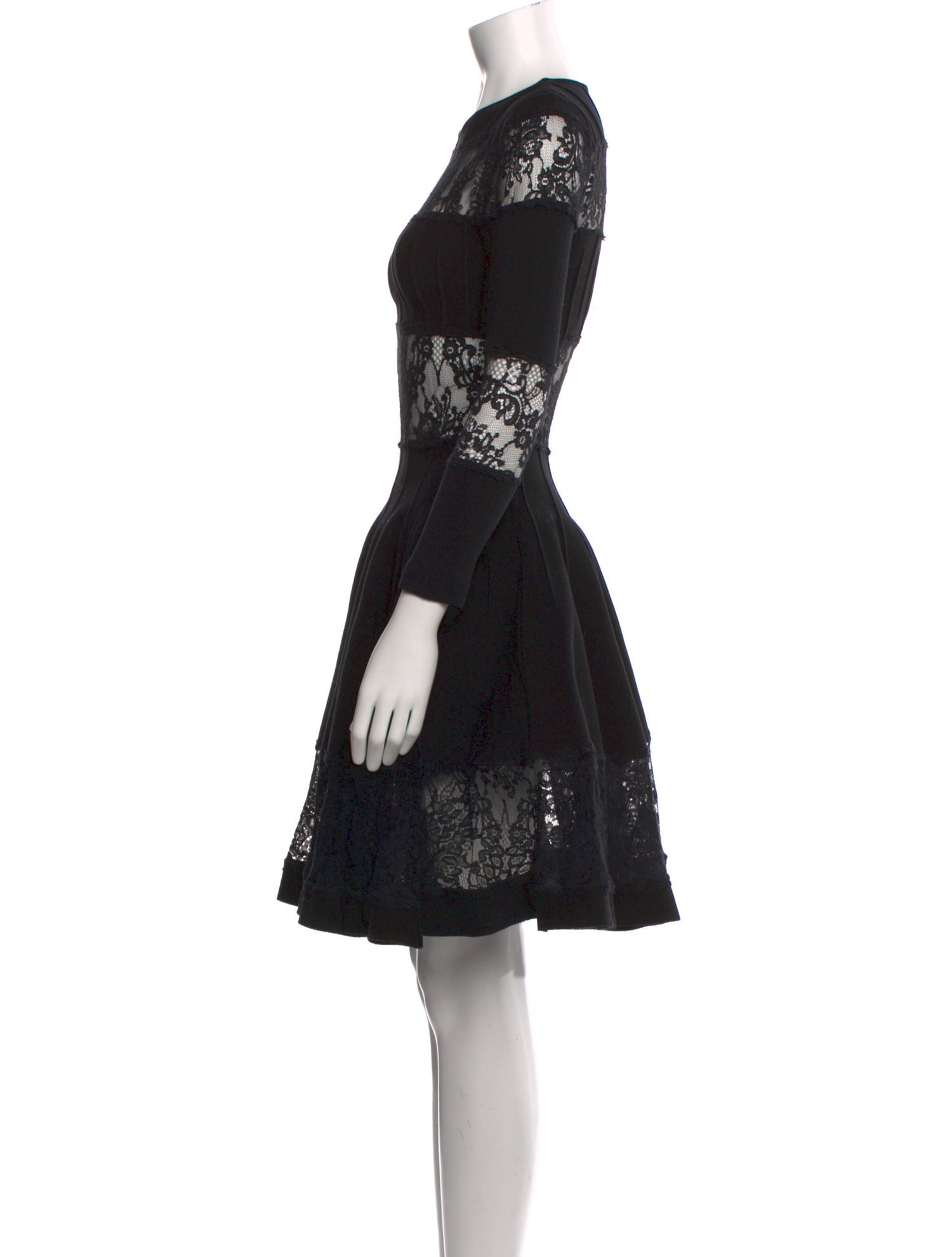 Philipp Plein Lace Pattern Knee-Length Dress