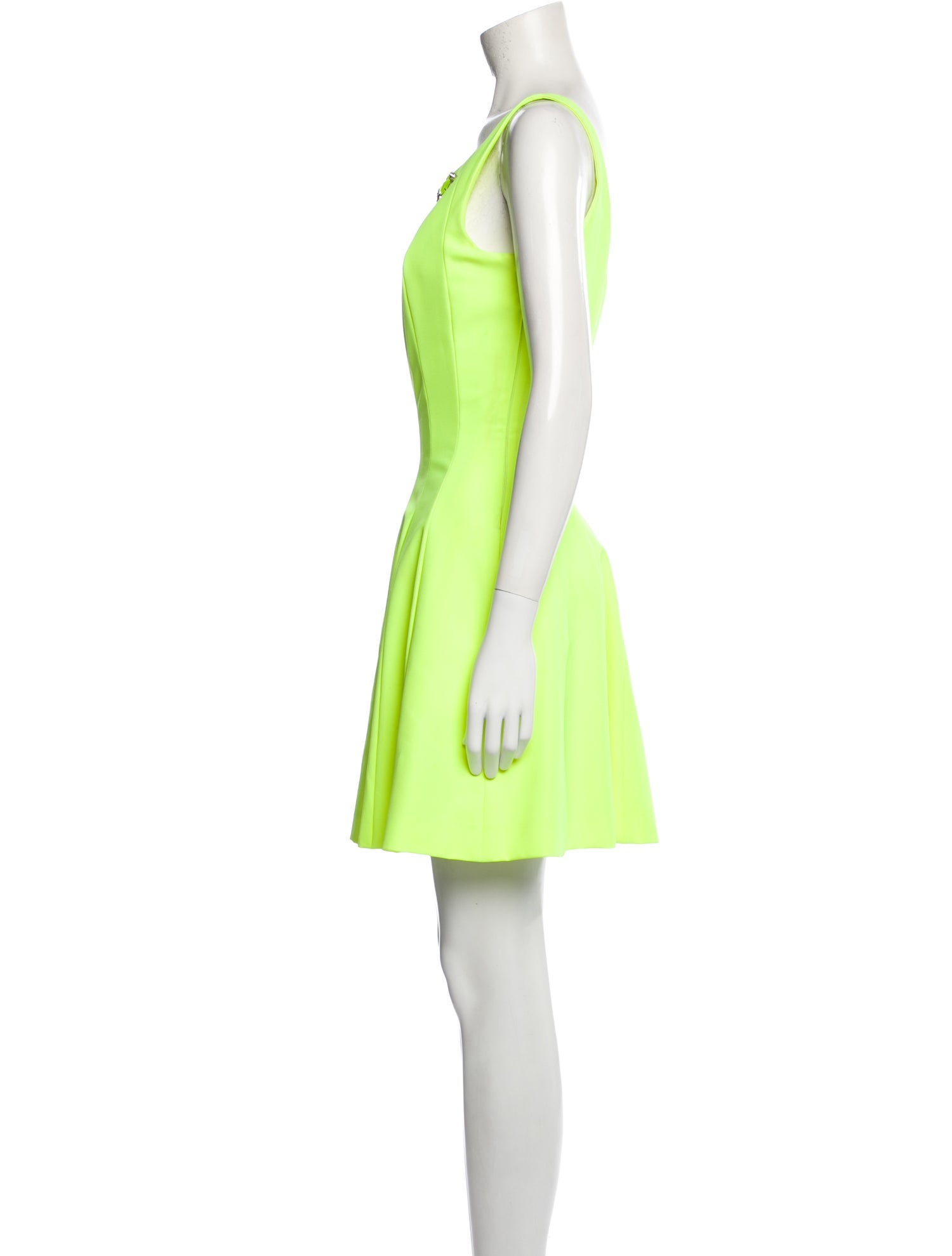 Philipp Plein Scoop Neck Mini Dress