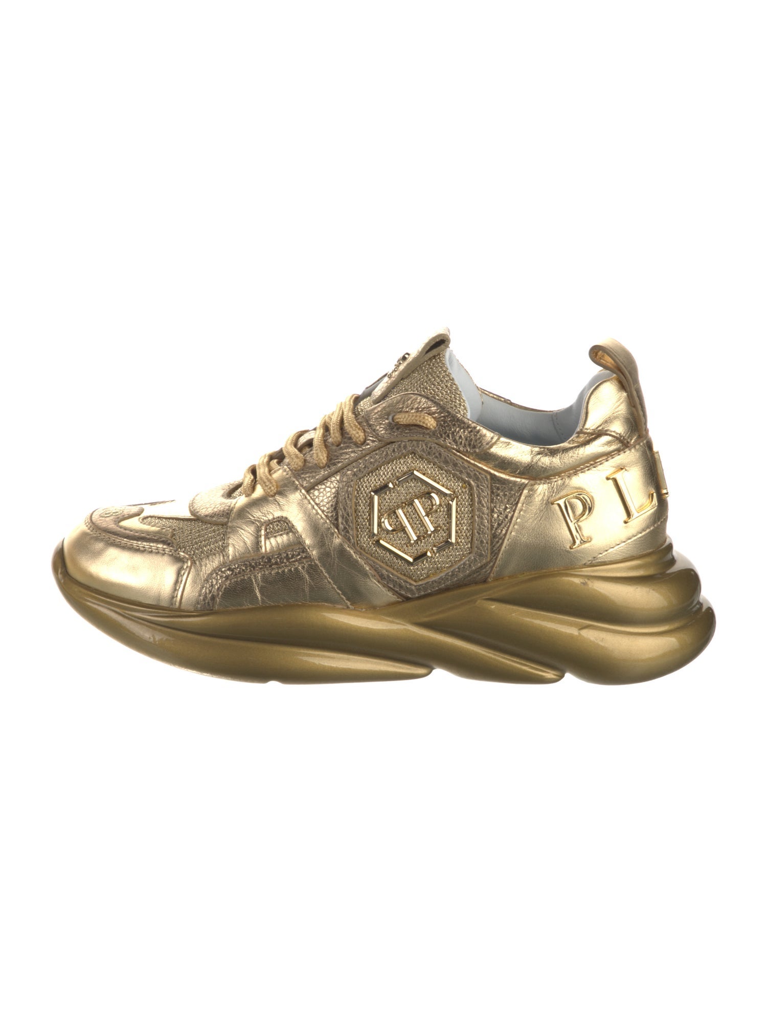 Philipp Plein Leather Sneakers