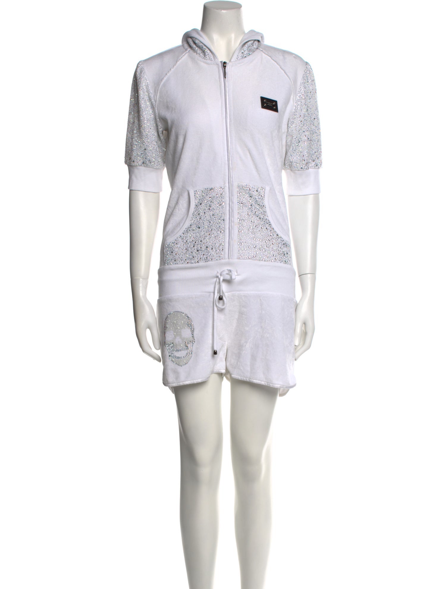 Philipp Plein Crew Neck Romper