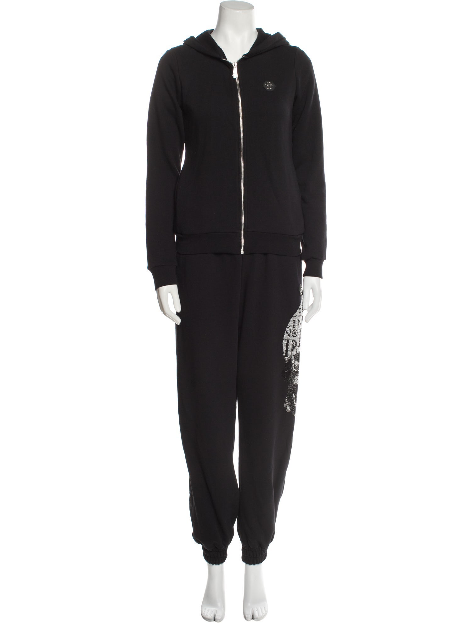 Philipp Plein Crystal Embellishments Pant Set