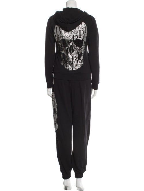 Philipp Plein Crystal Embellishments Pant Set