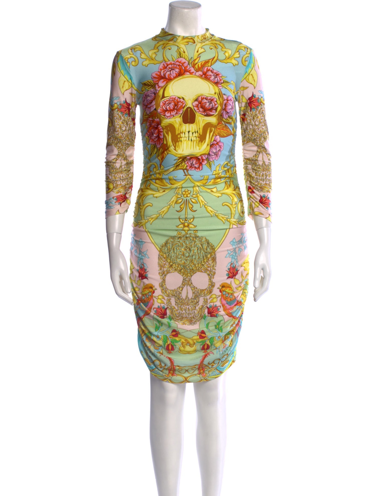 Philipp Plein Printed Mini Dress