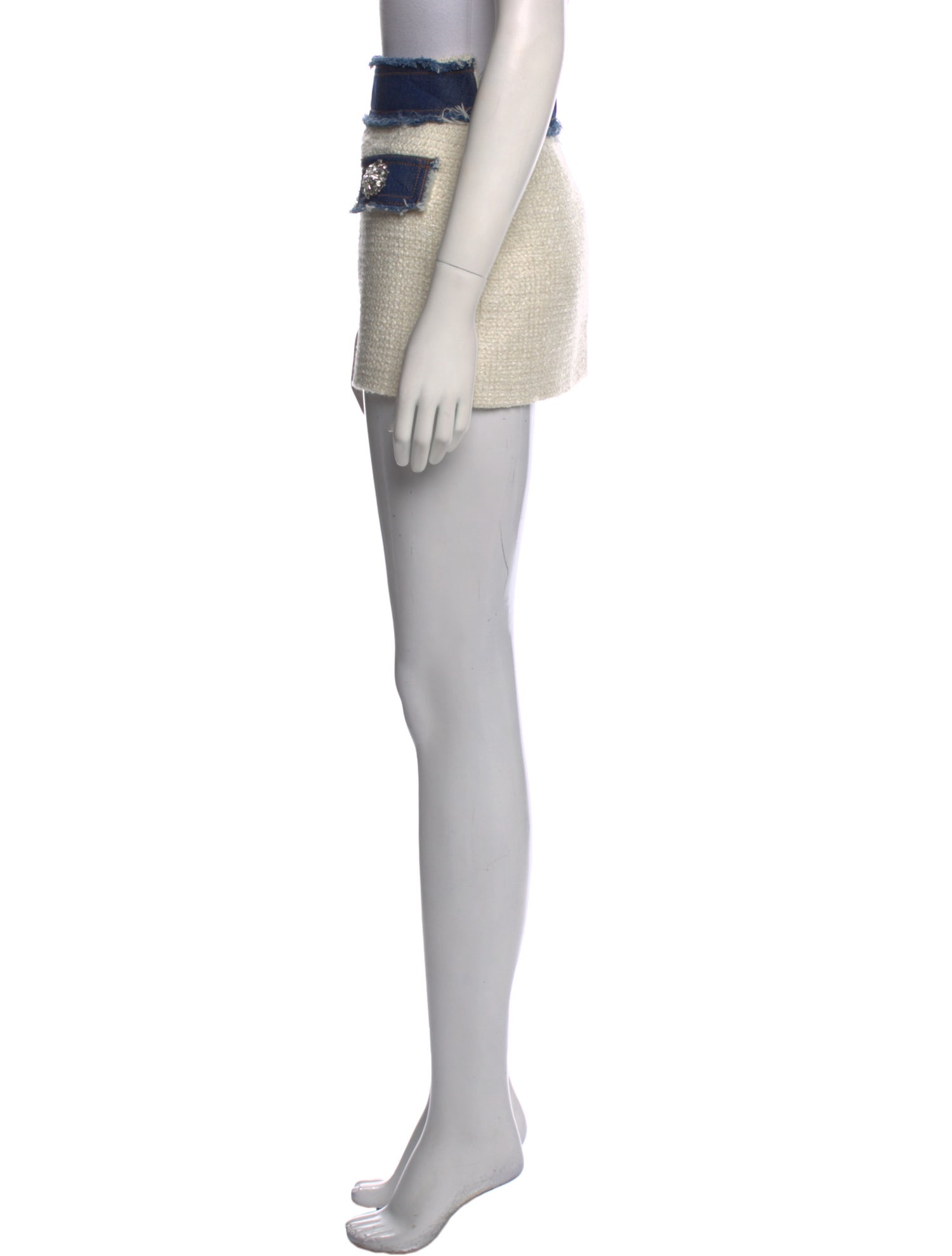 Philipp Plein Printed Mini Skirt w/ Tags