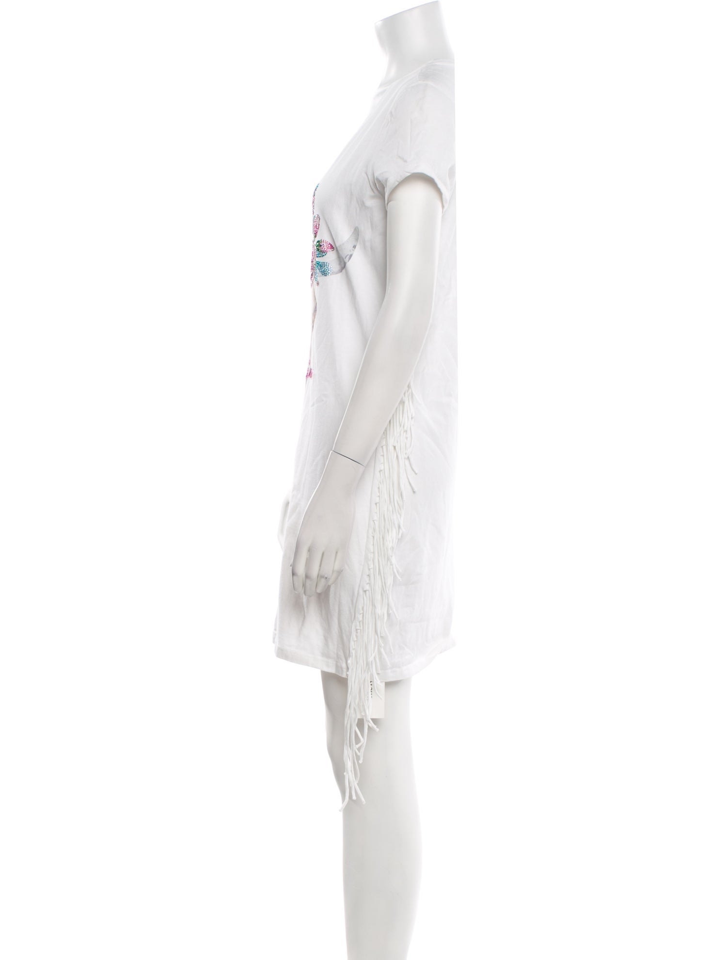 Philipp Plein Graphic Print Mini Dress