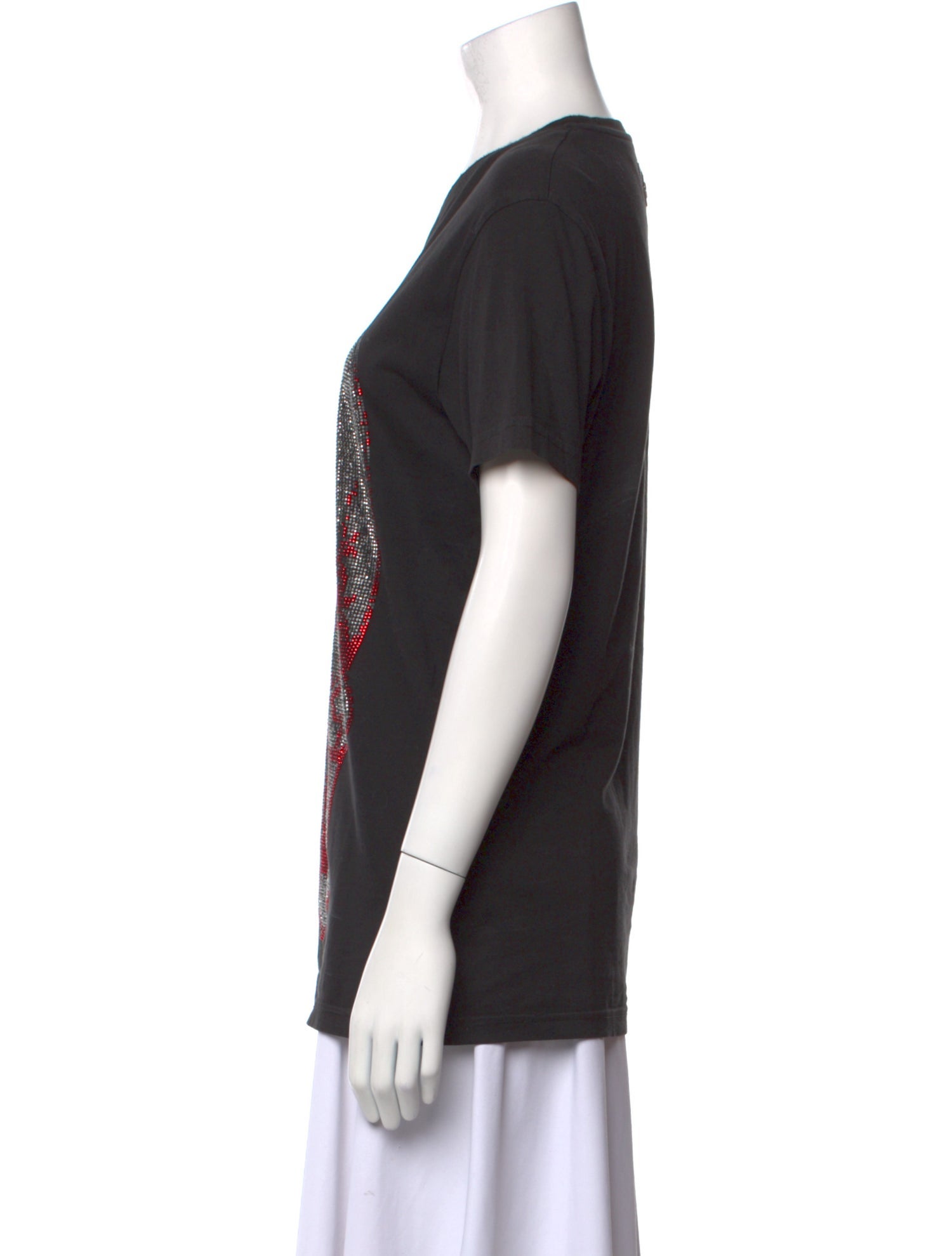 Philipp Plein Graphic Print Crew Neck T-Shirt