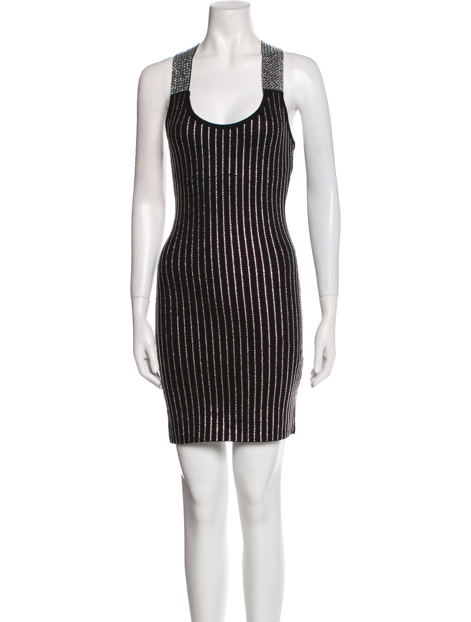Philipp Plein Striped Mini Dress w/ Tags