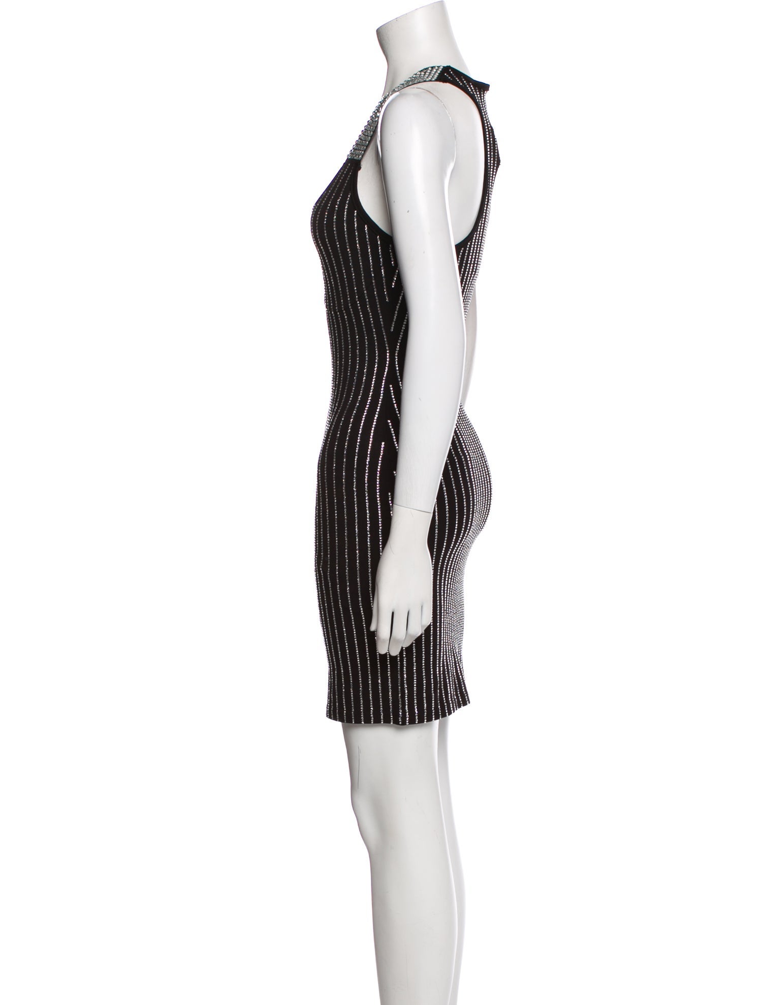 Philipp Plein Striped Mini Dress w/ Tags