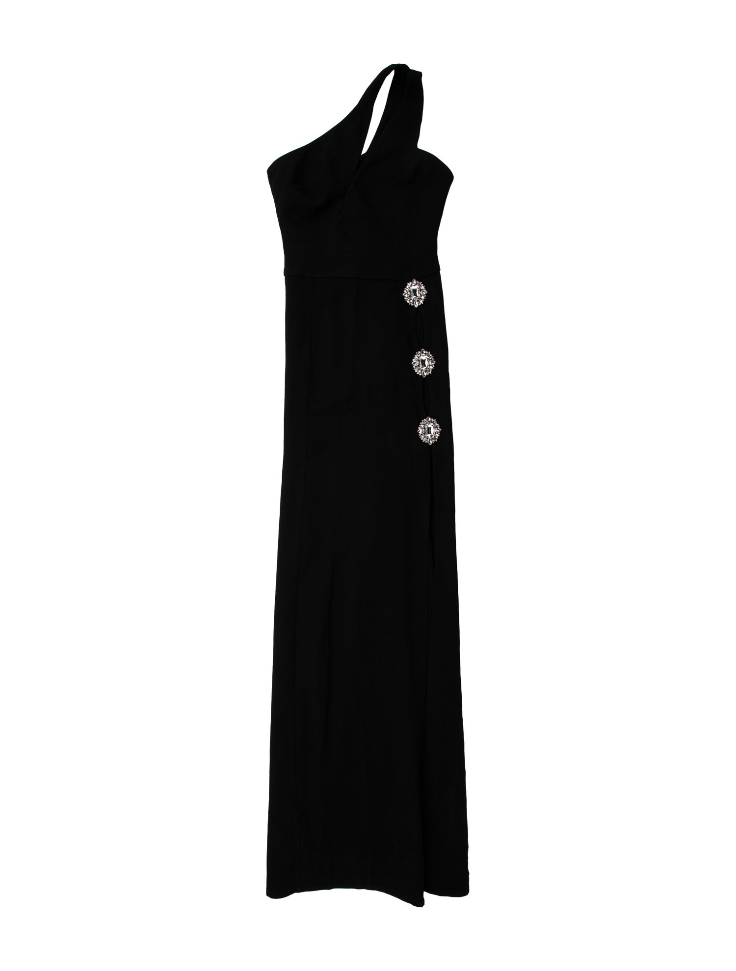 Philipp Plein One-Shoulder Long Dress