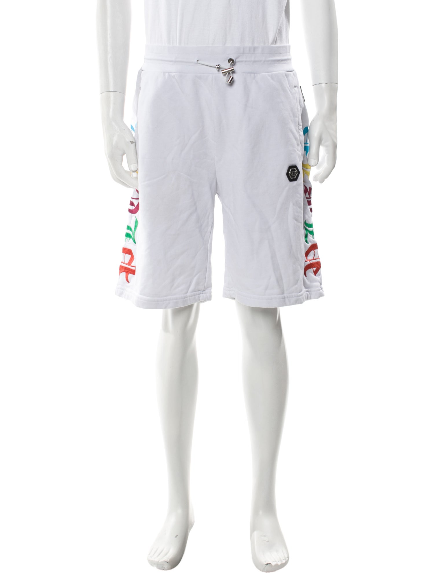 Philipp Plein Graphic Print Athletic Shorts