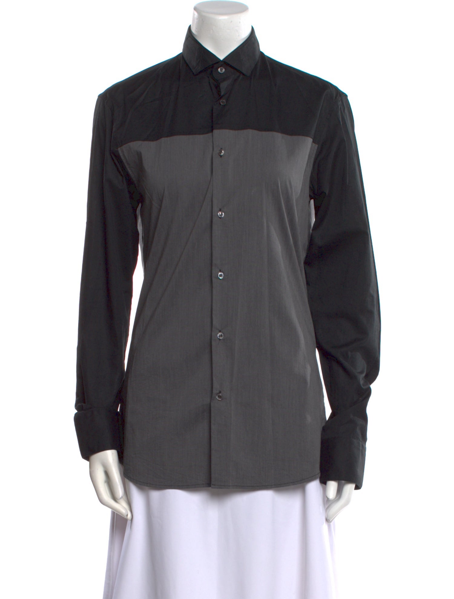 Philipp Plein Long Sleeve Button-Up Top