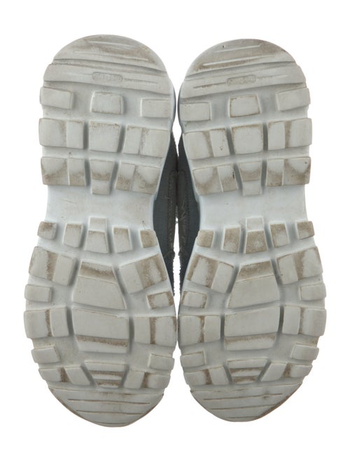 Philipp Plein Denim Raw-Edge Trim Chunky Sneakers