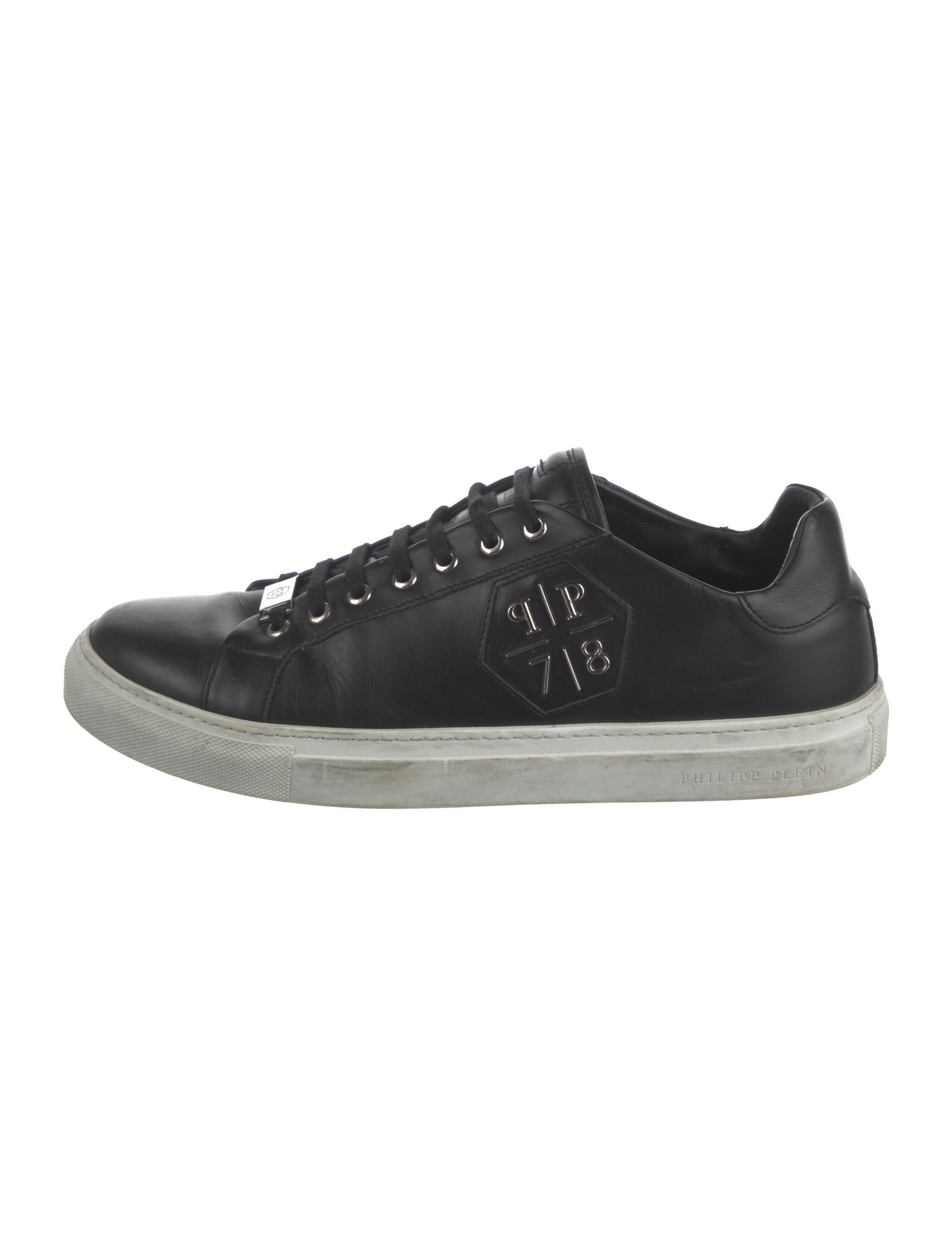 Philipp Plein Leather Sneakers