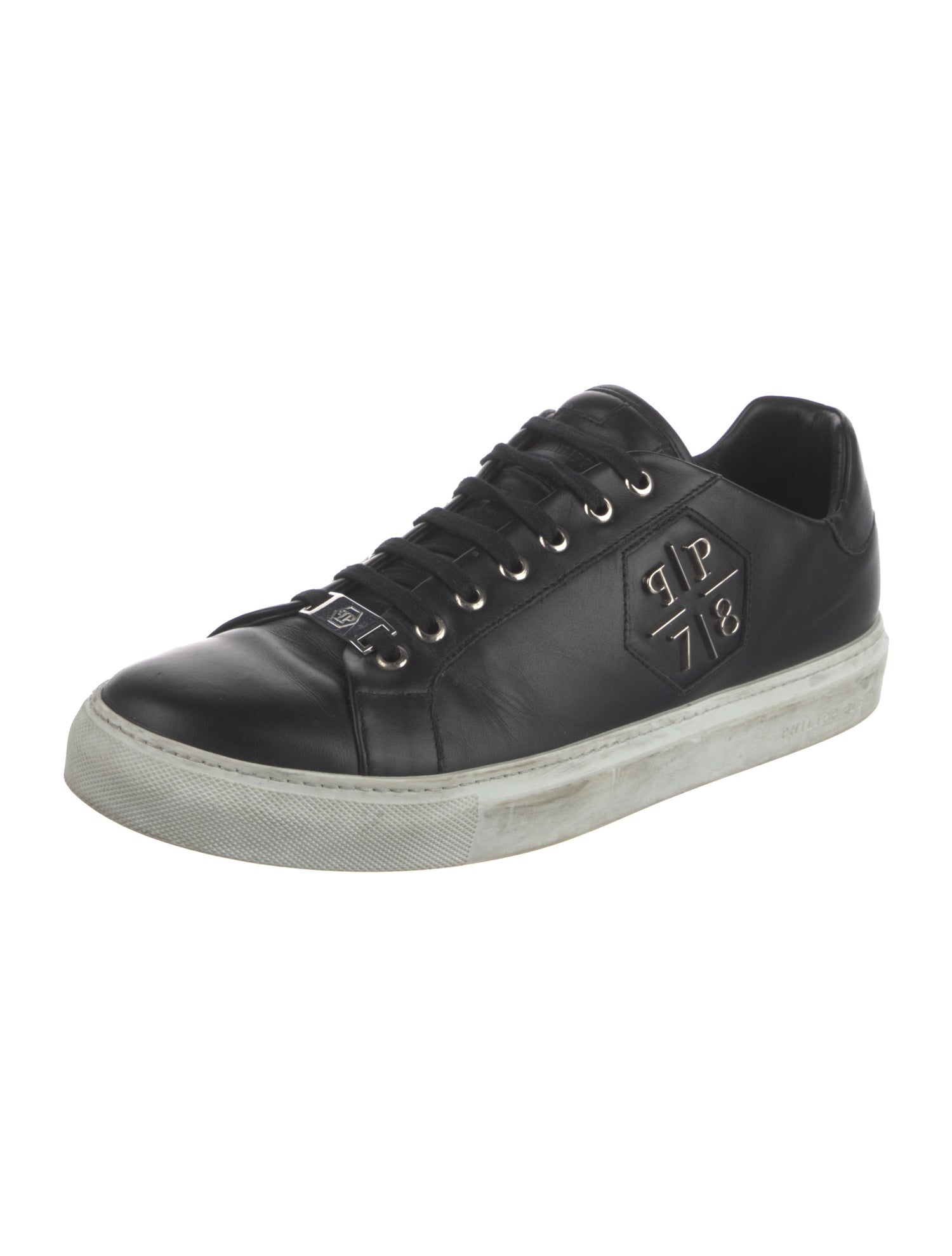 Philipp Plein Leather Sneakers