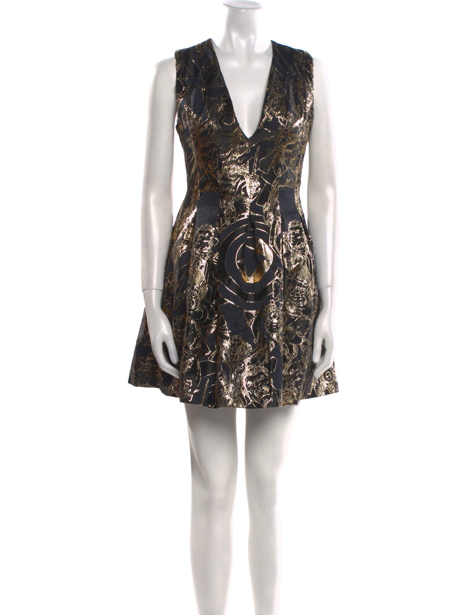Philipp Plein Paisley Print Mini Dress