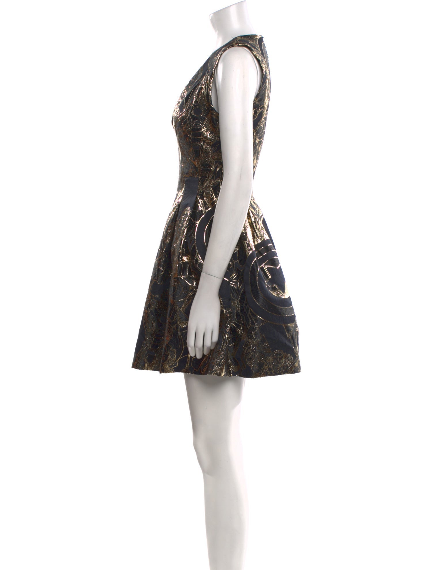 Philipp Plein Paisley Print Mini Dress