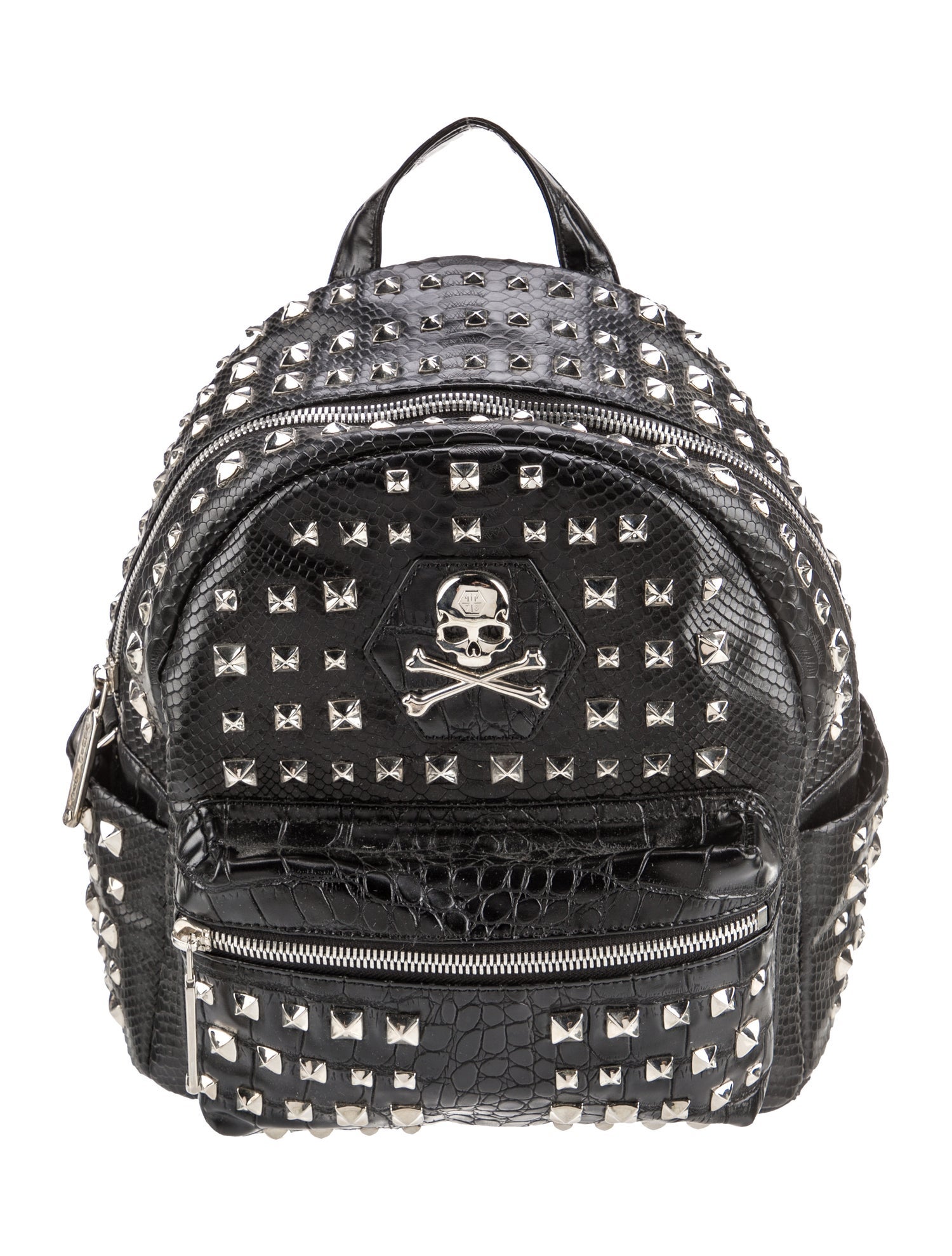 Philipp Plein Leather Backpack