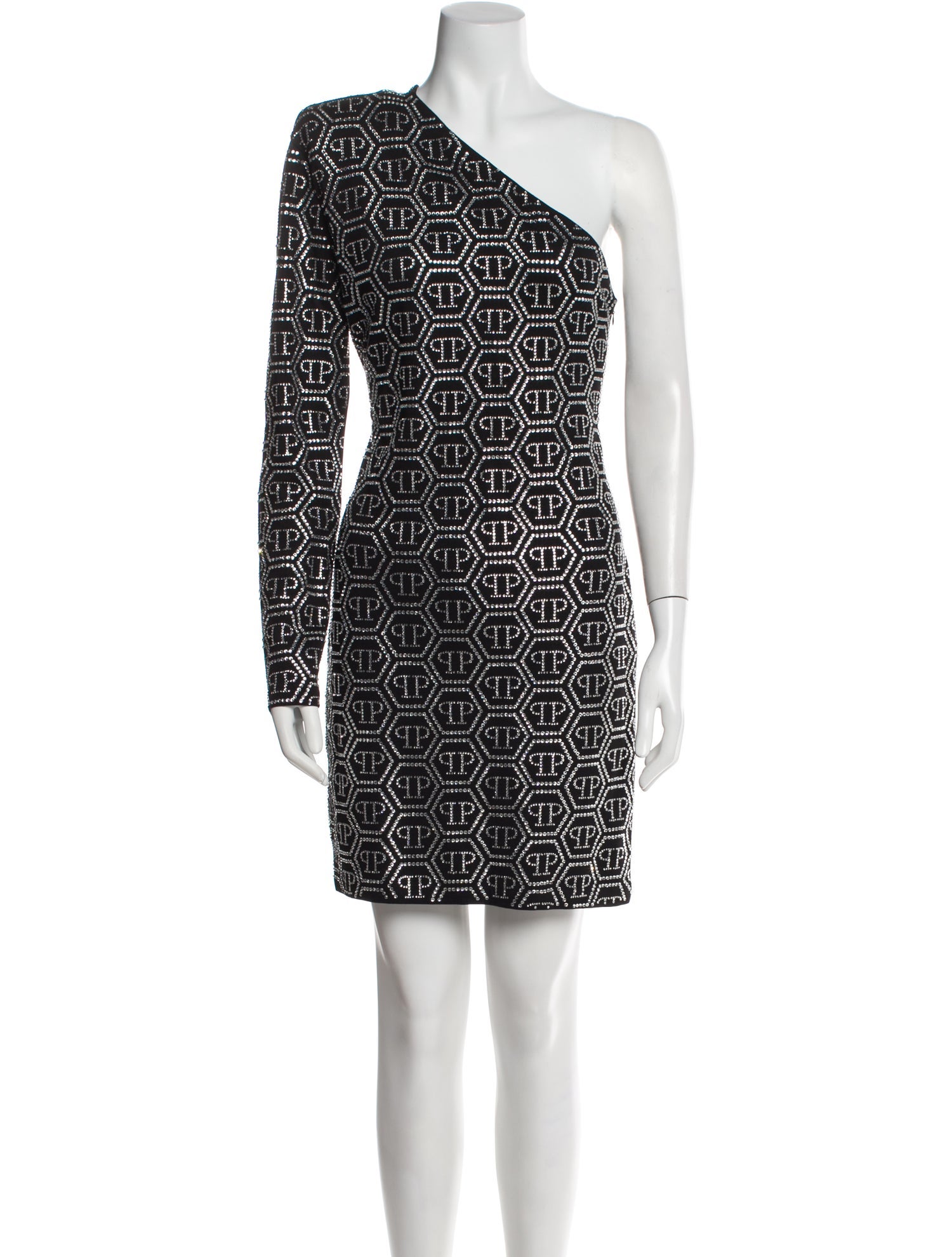 Philipp Plein Printed Mini Dress w/ Tags