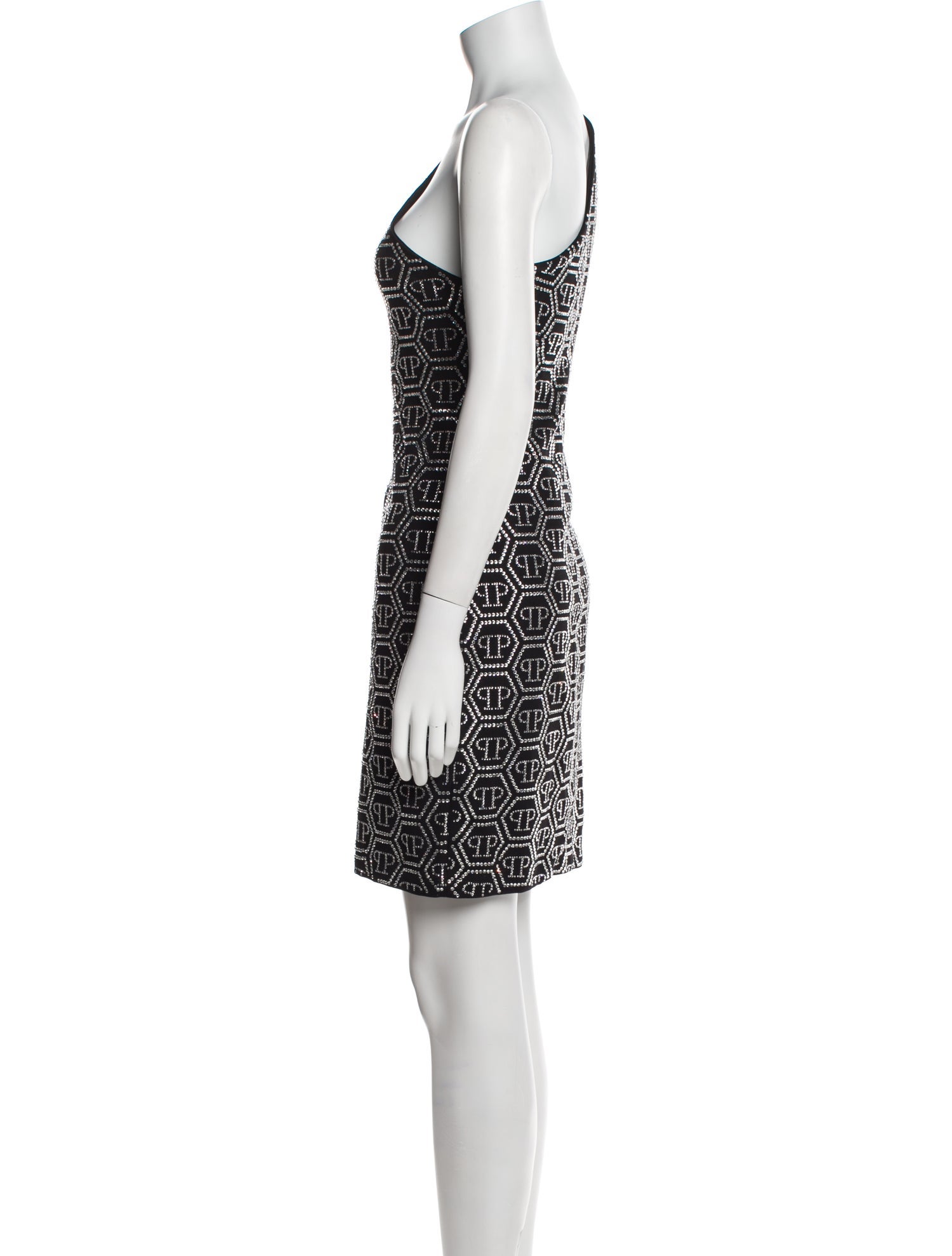 Philipp Plein Printed Mini Dress w/ Tags