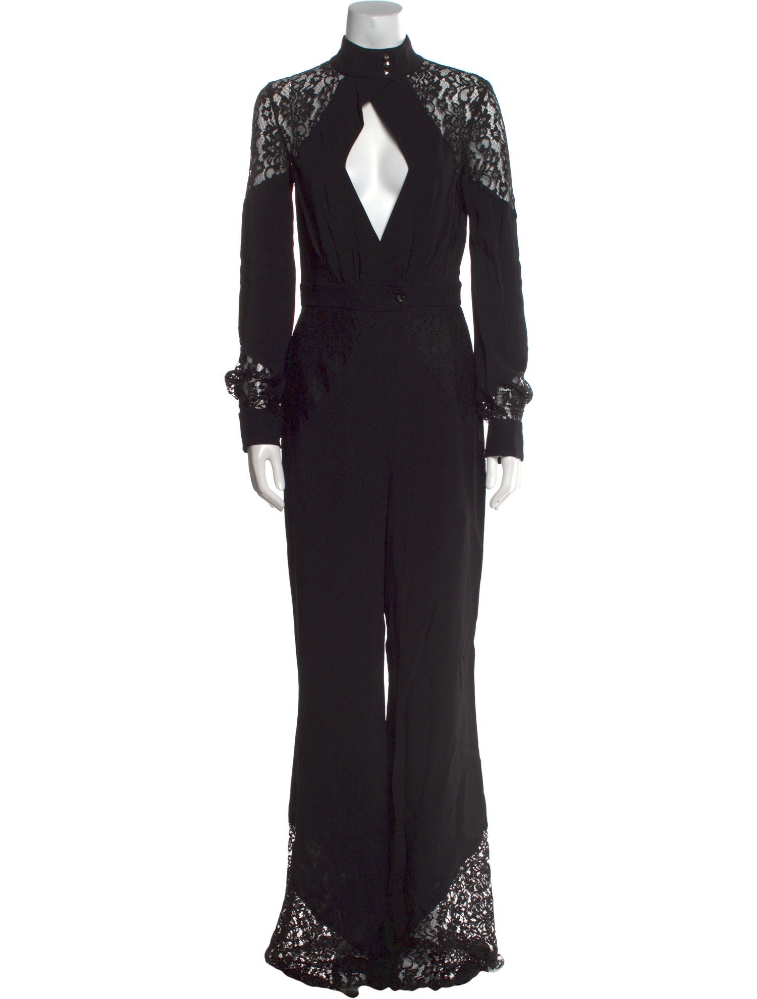 Philipp Plein Mock Neck Jumpsuit