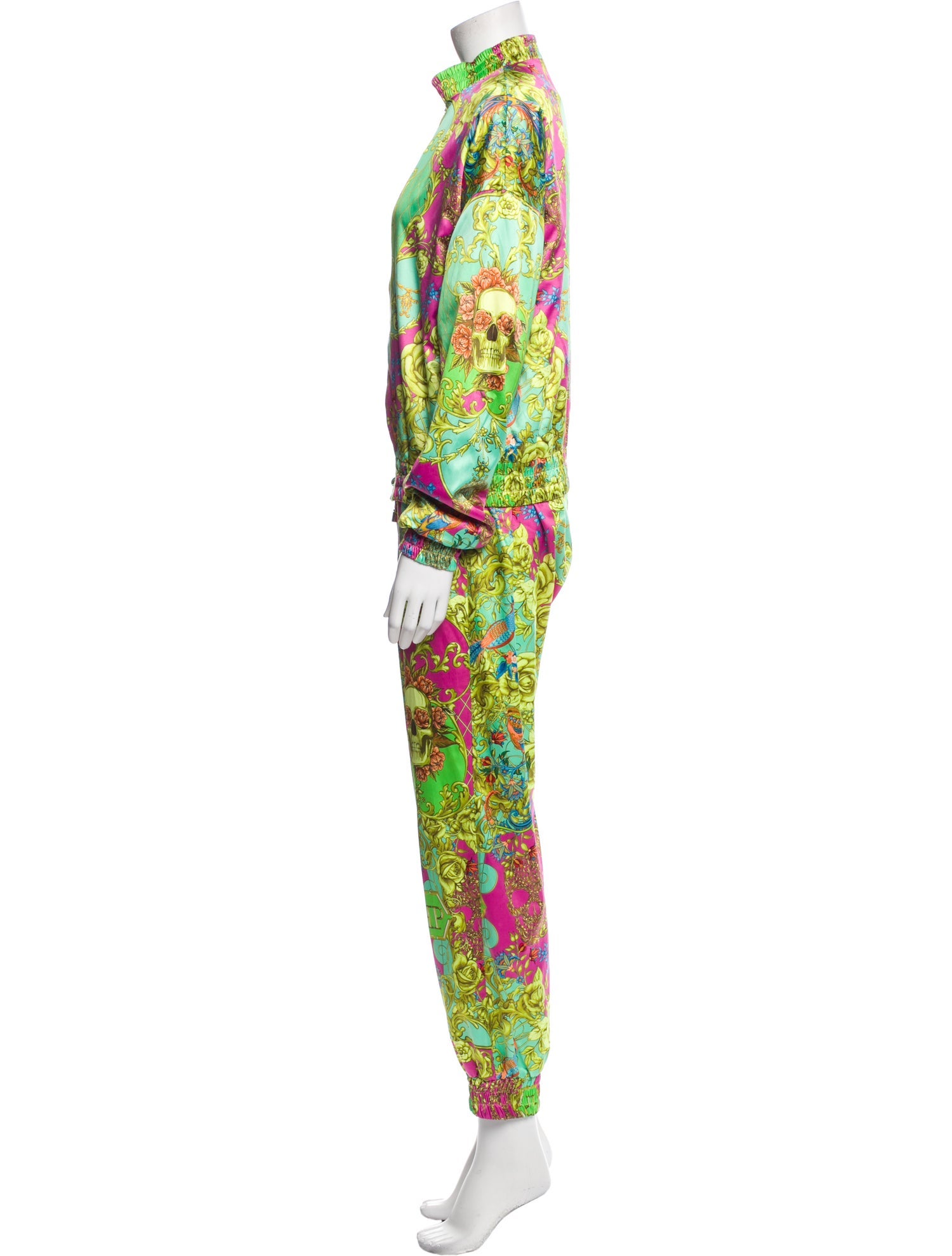Philipp Plein Floral Print Tracksuit