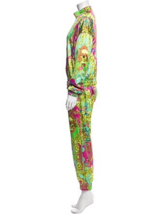 Philipp Plein Floral Print Tracksuit