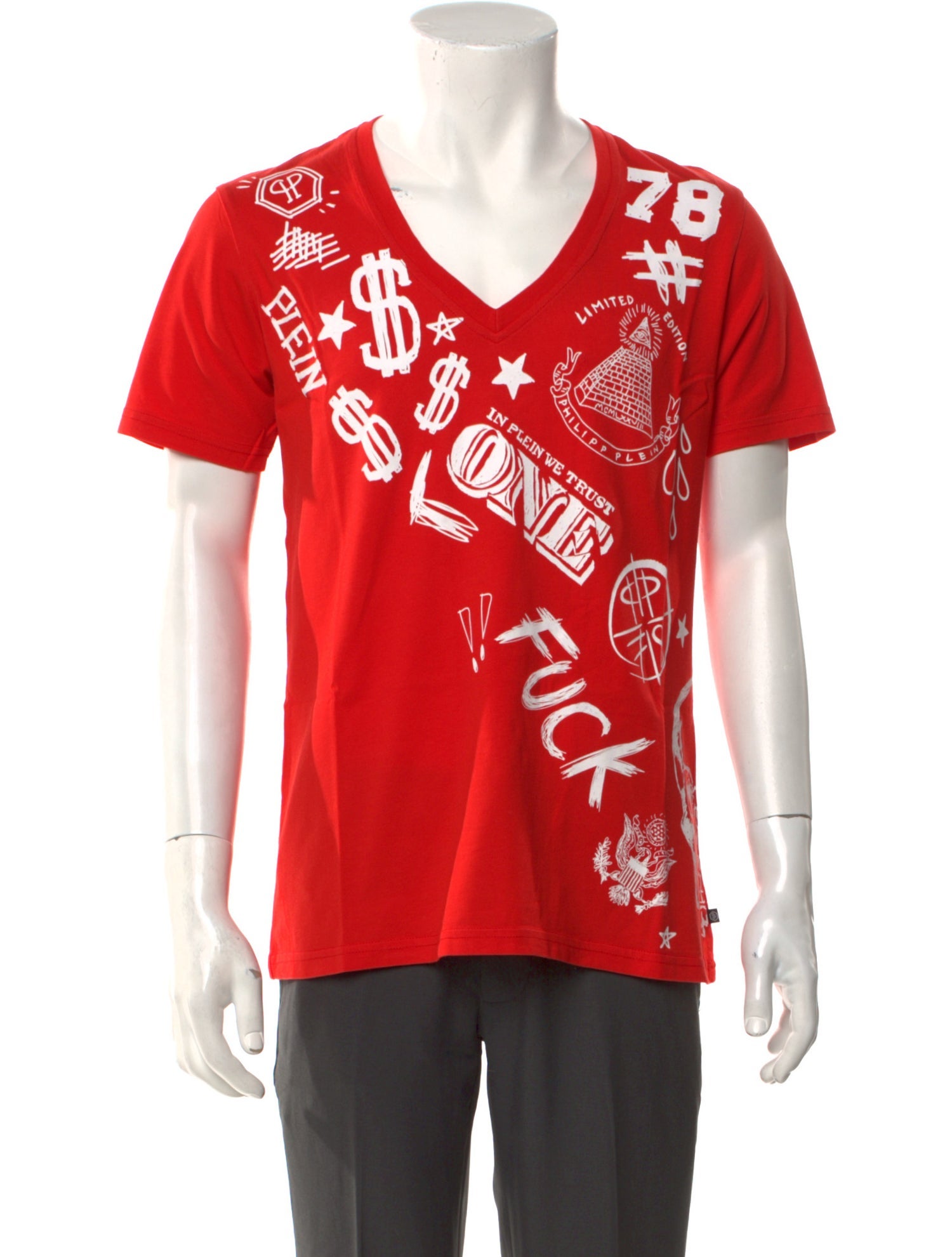 Philipp Plein 2016 Graphic Print T-Shirt