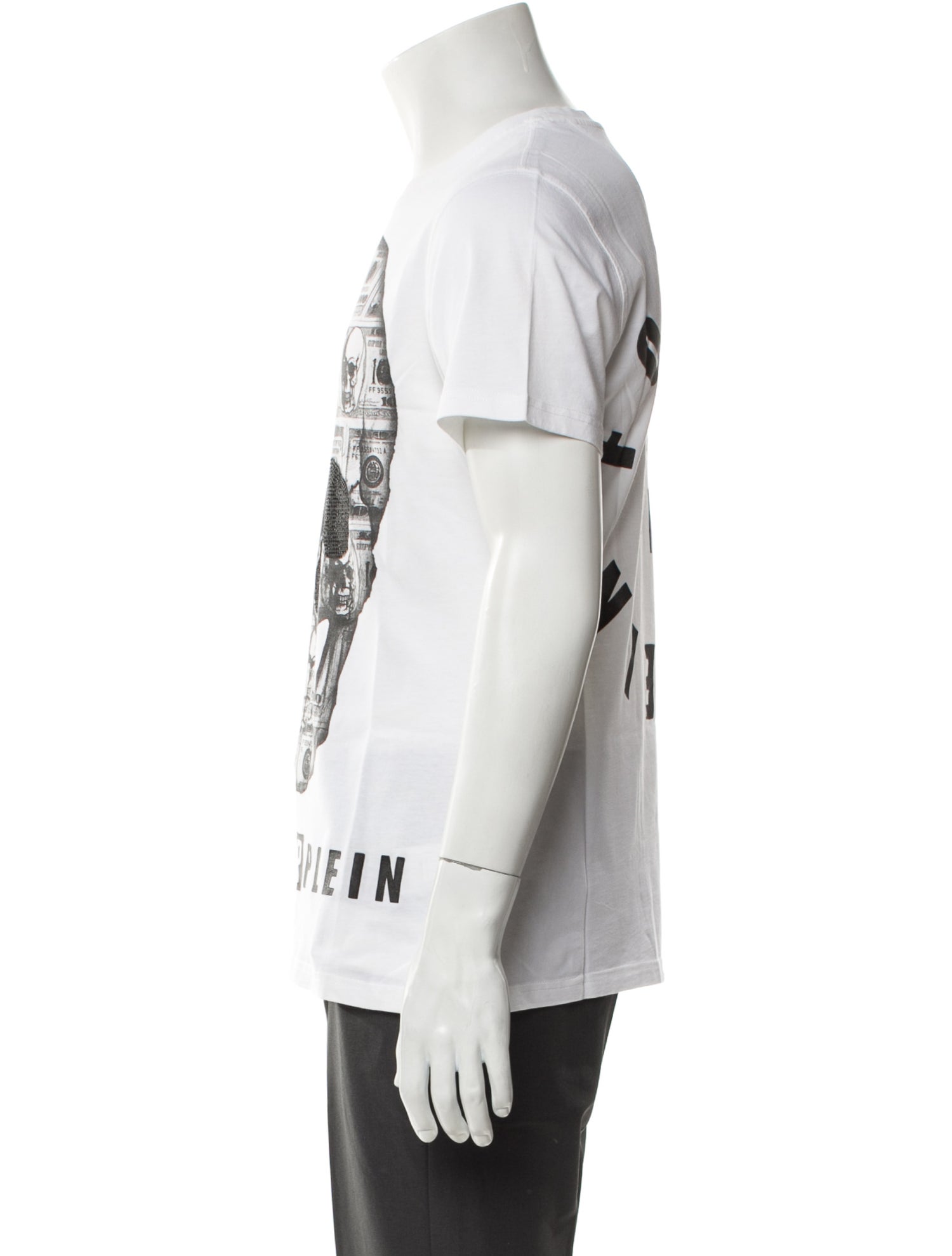 Philipp Plein Graphic Print Crew Neck T-Shirt