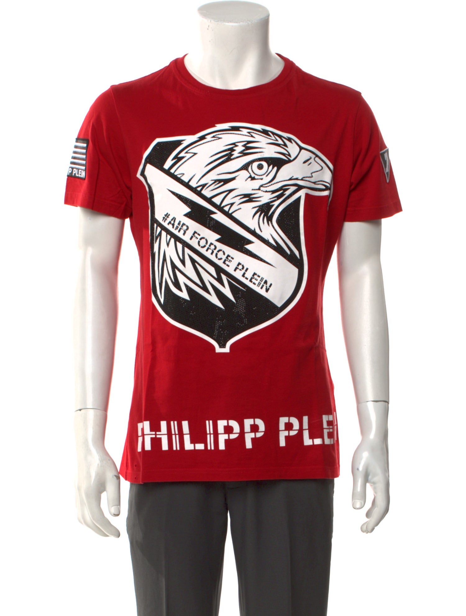 Philipp Plein Graphic Print Crew Neck T-Shirt