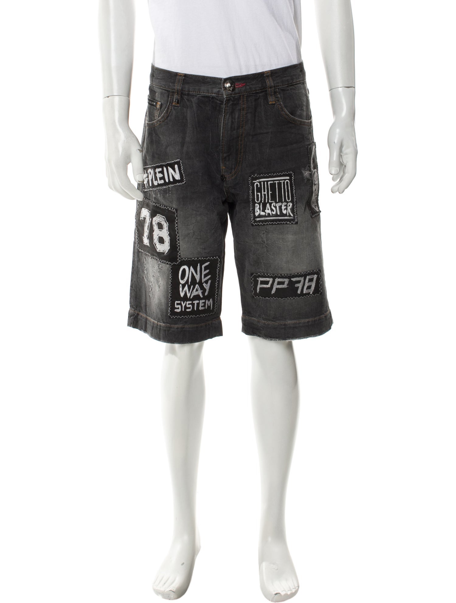 Philipp Plein 2016 Jogger Shorts