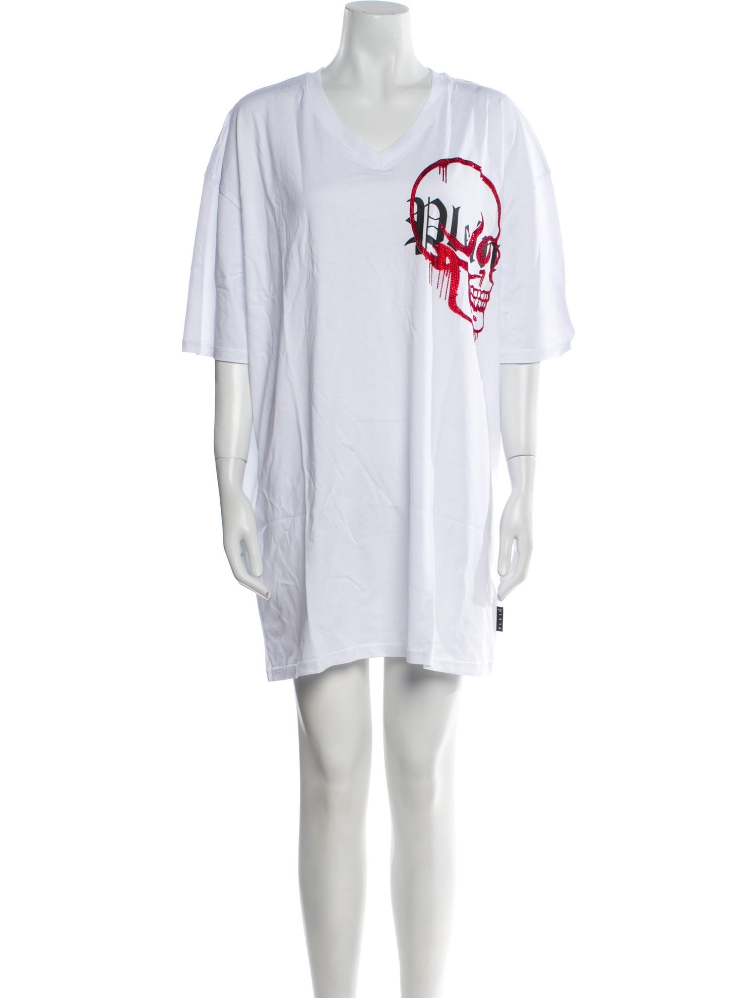 Philipp Plein Graphic Print Mini Dress w/ Tags