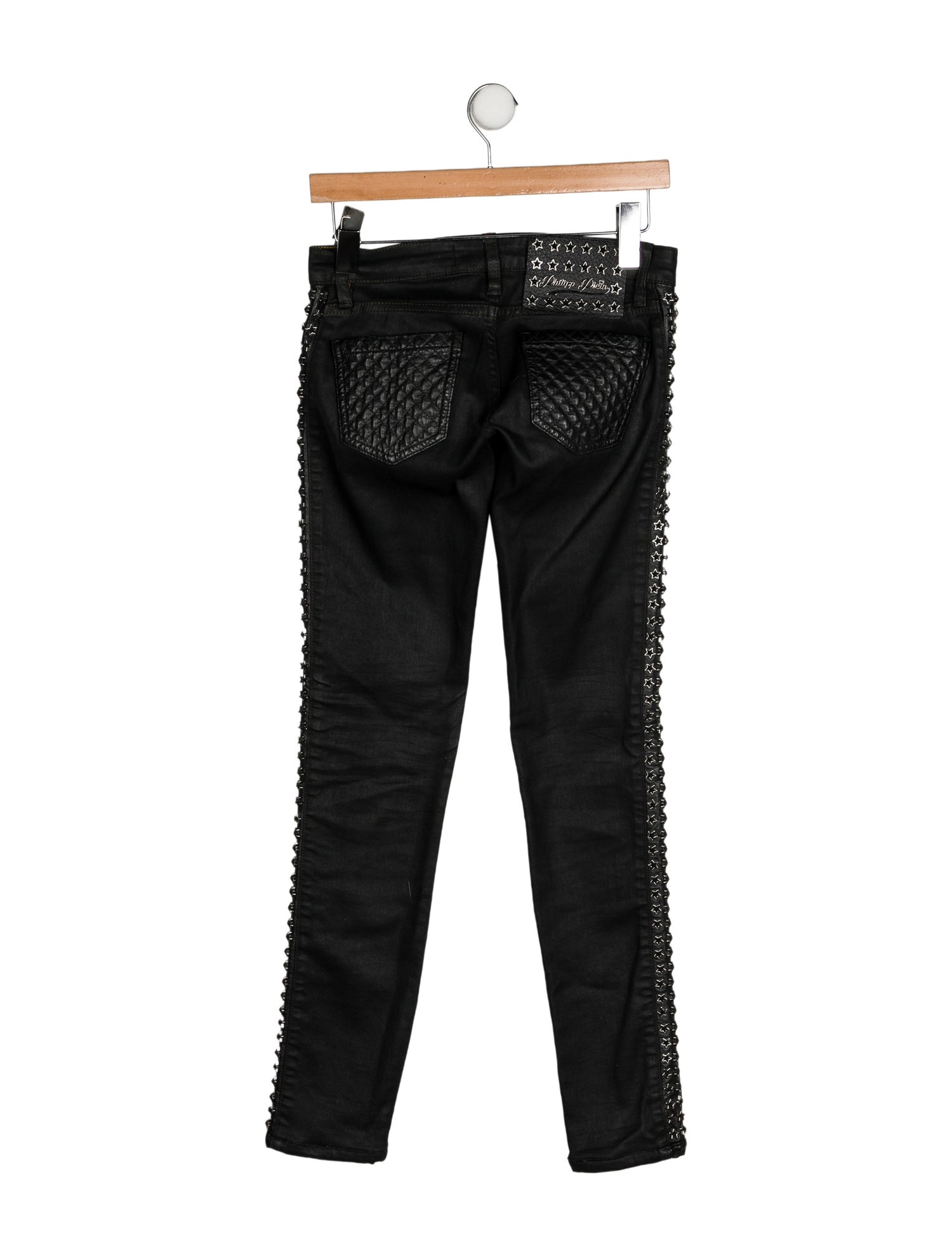 Philipp Plein Low-Rise Skinny Leg Jeans