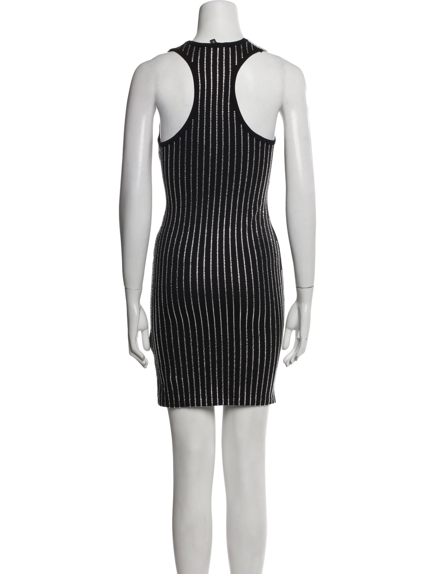Philipp Plein Striped Mini Dress