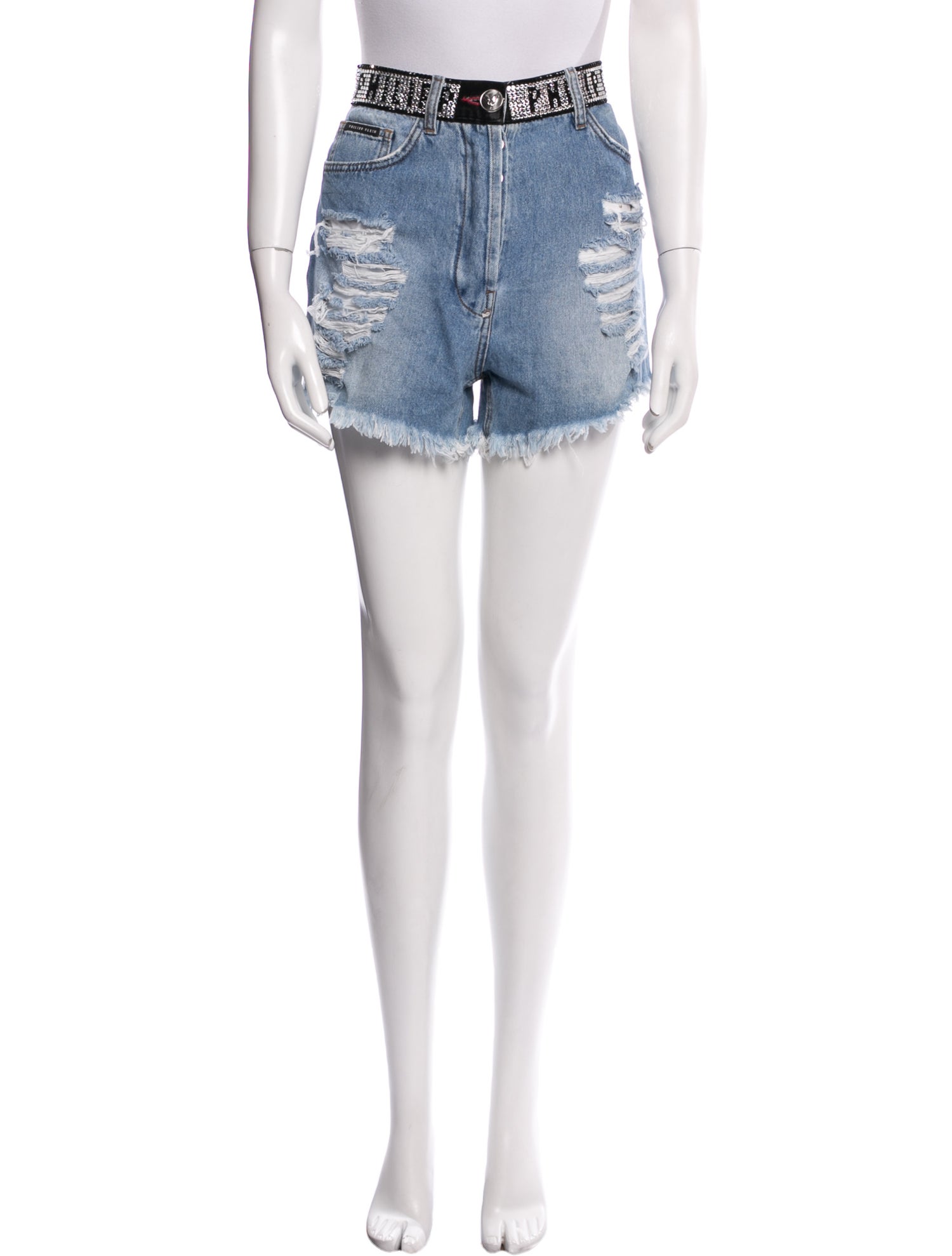 Philipp Plein Mini Shorts