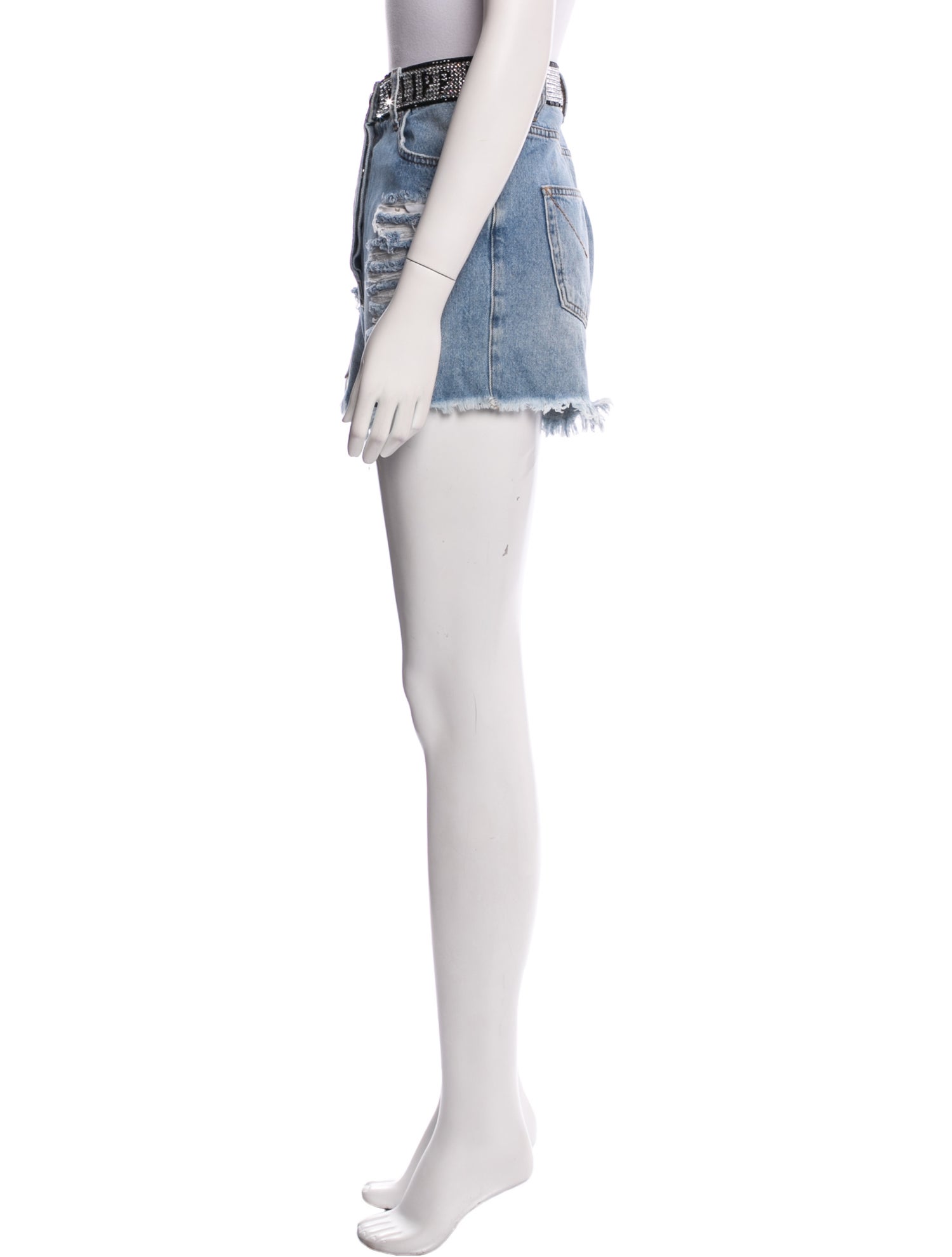 Philipp Plein Mini Shorts