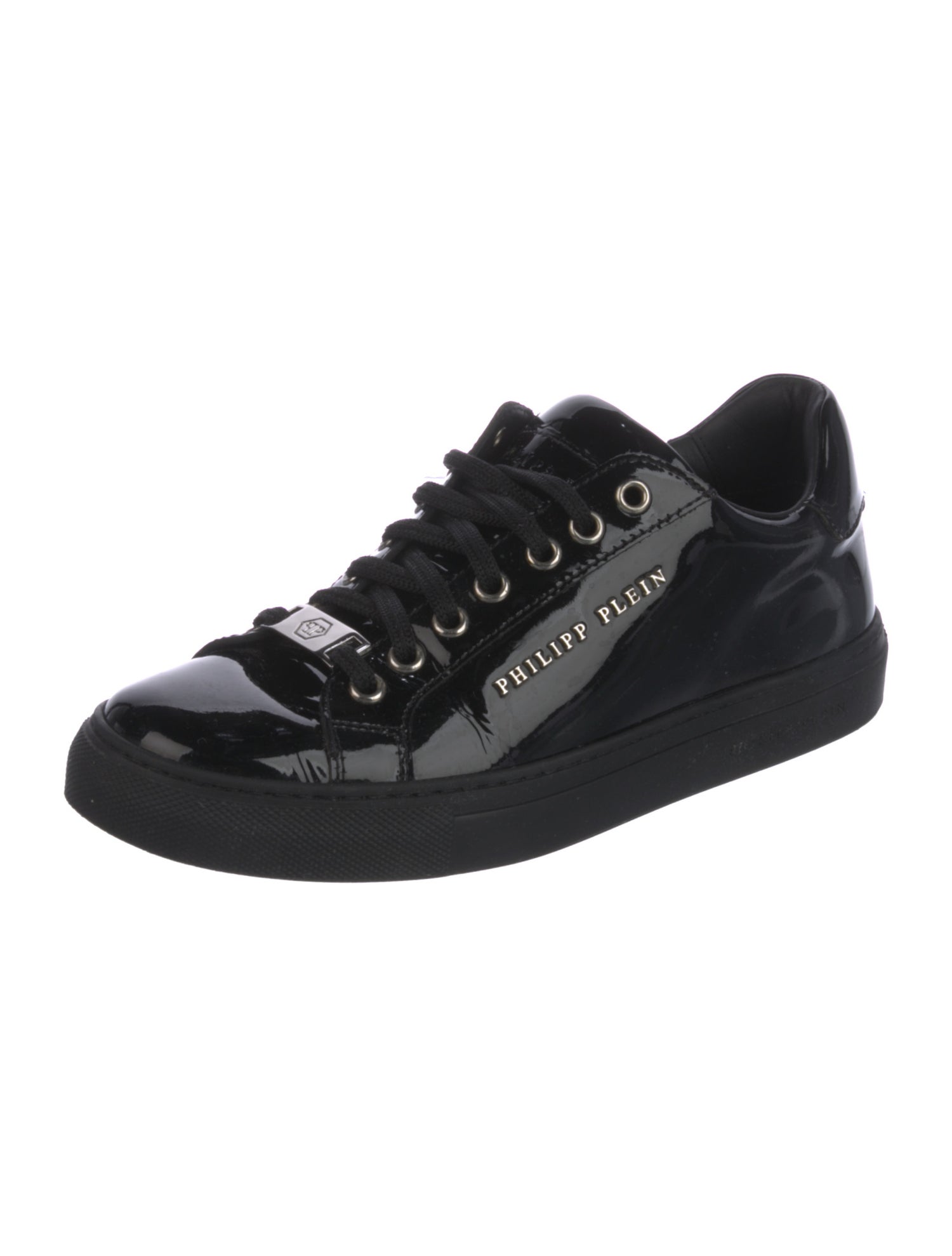Philipp Plein Patent Leather Sneakers