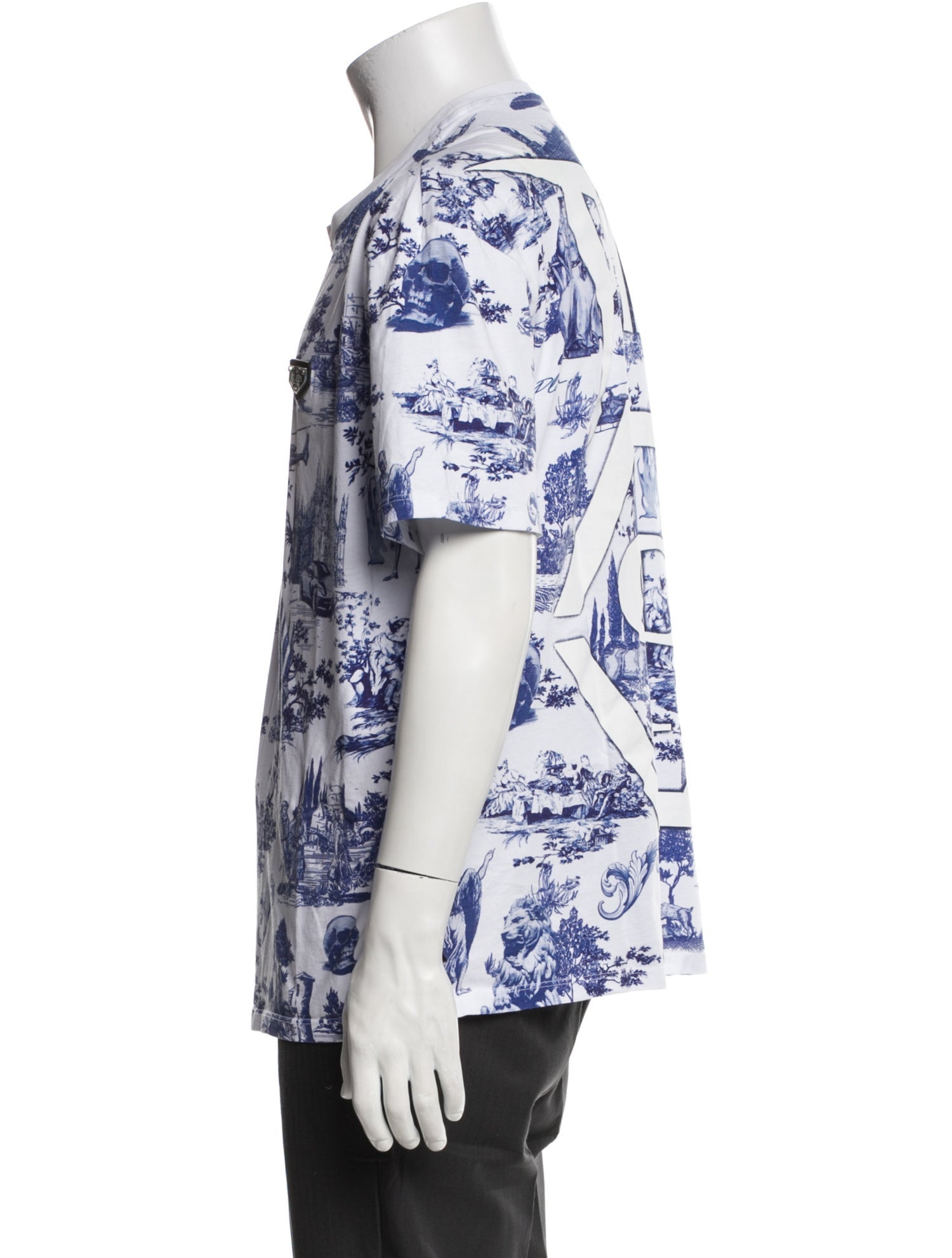 Philipp Plein Printed Crew Neck T-Shirt