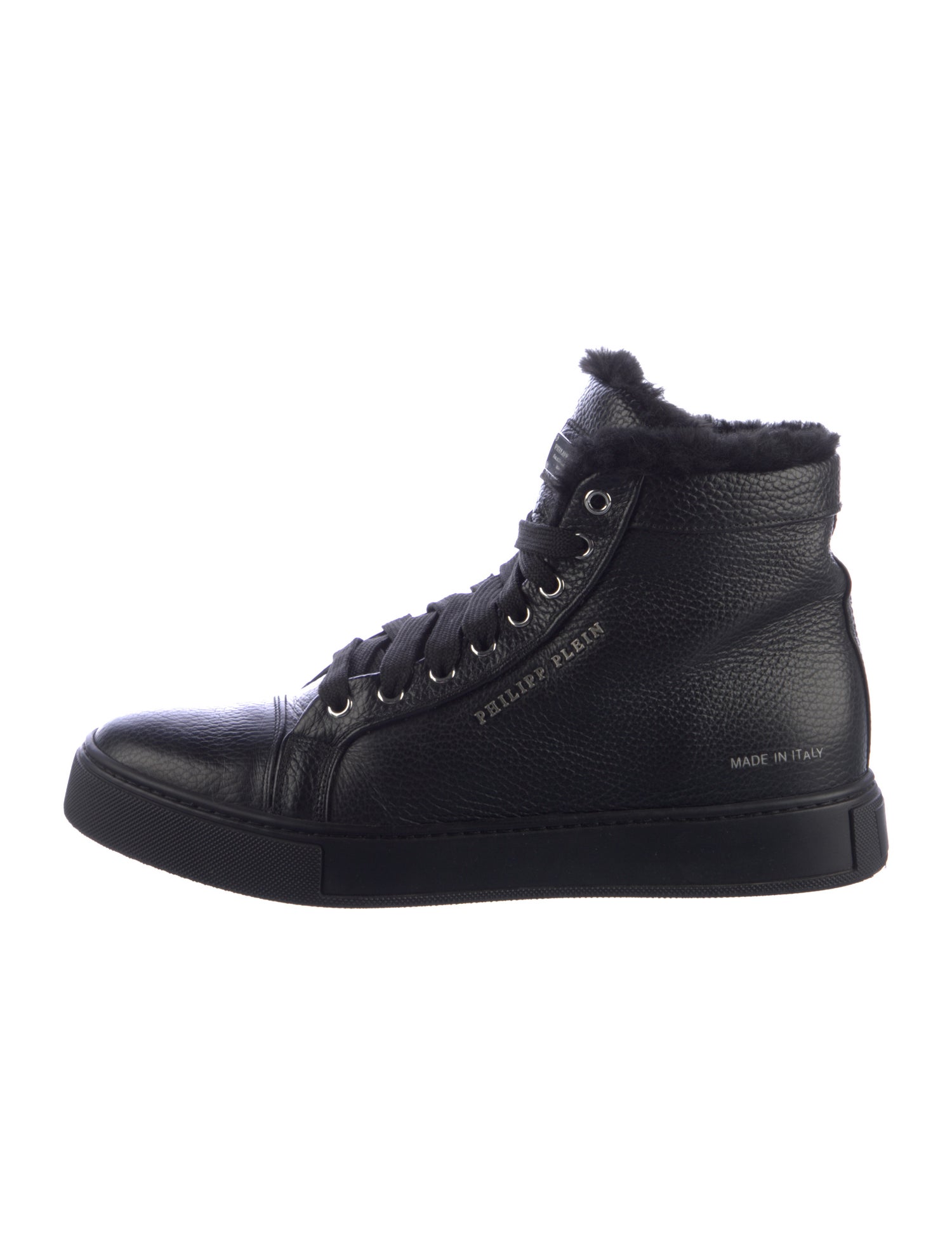Philipp Plein Leather Sneakers