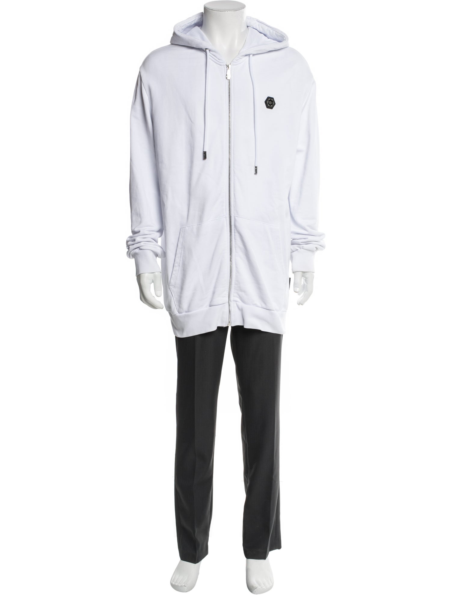 Philipp Plein Crew Neck Long Sleeve Hoodie