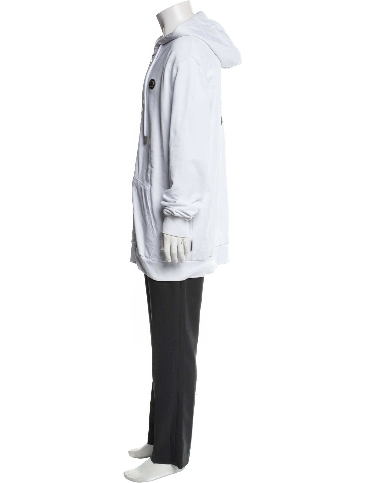 Philipp Plein Crew Neck Long Sleeve Hoodie