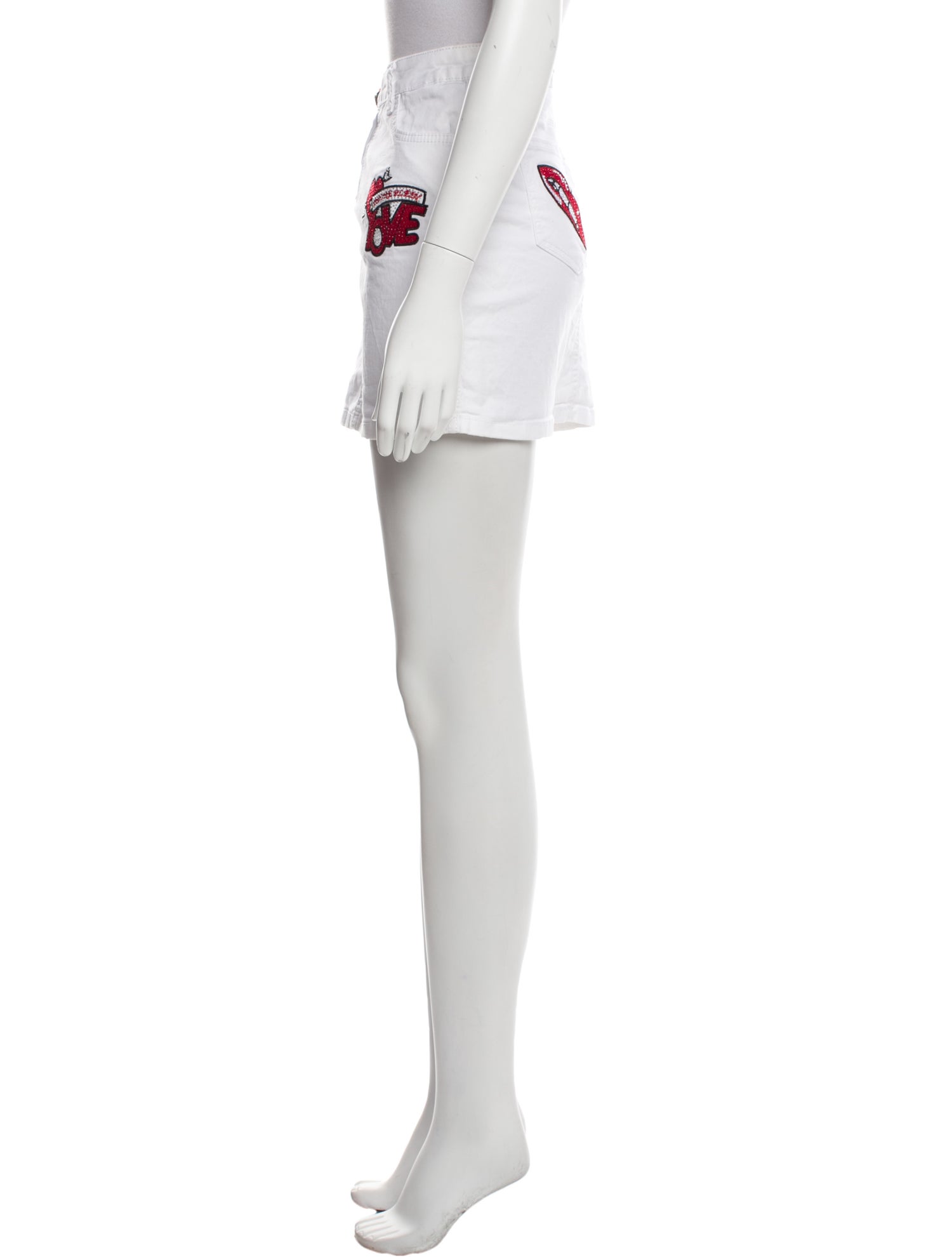 Philipp Plein Graphic Print Mini Skirt